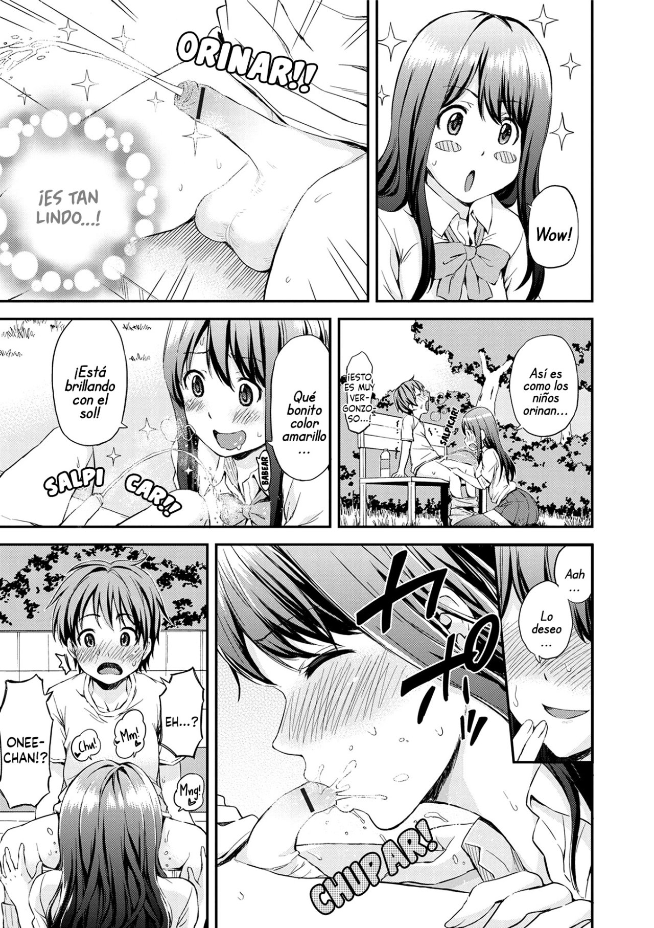 Onee-chan no Naka de Oshikko Shite! | Come Pee Inside Onee-chan! page 8 full
