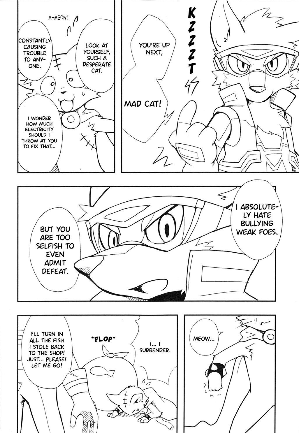 Sparking Hero page 3 full