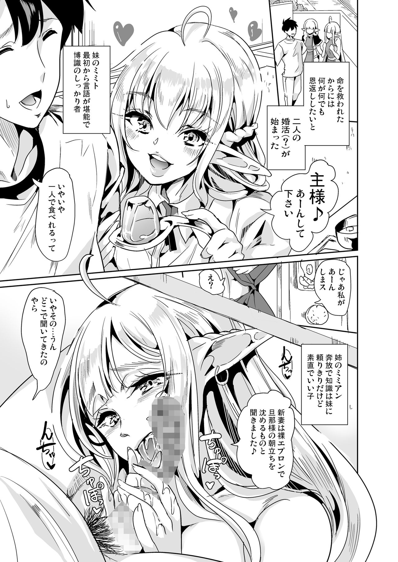 Sukebe Elf Shimai, Konkatsu ni Kuru ~Harem Lesson~ page 6 full