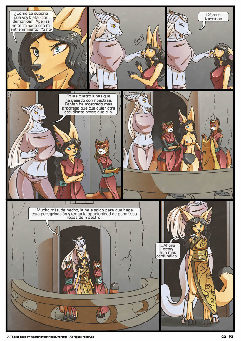A Tale of Tails: Capitulos 2 Sueños Fugaces page 3 full