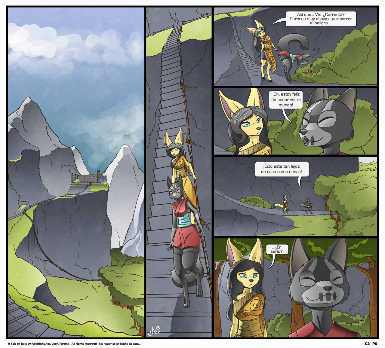 A Tale of Tails: Capitulos 2 Sueños Fugaces page 6 full