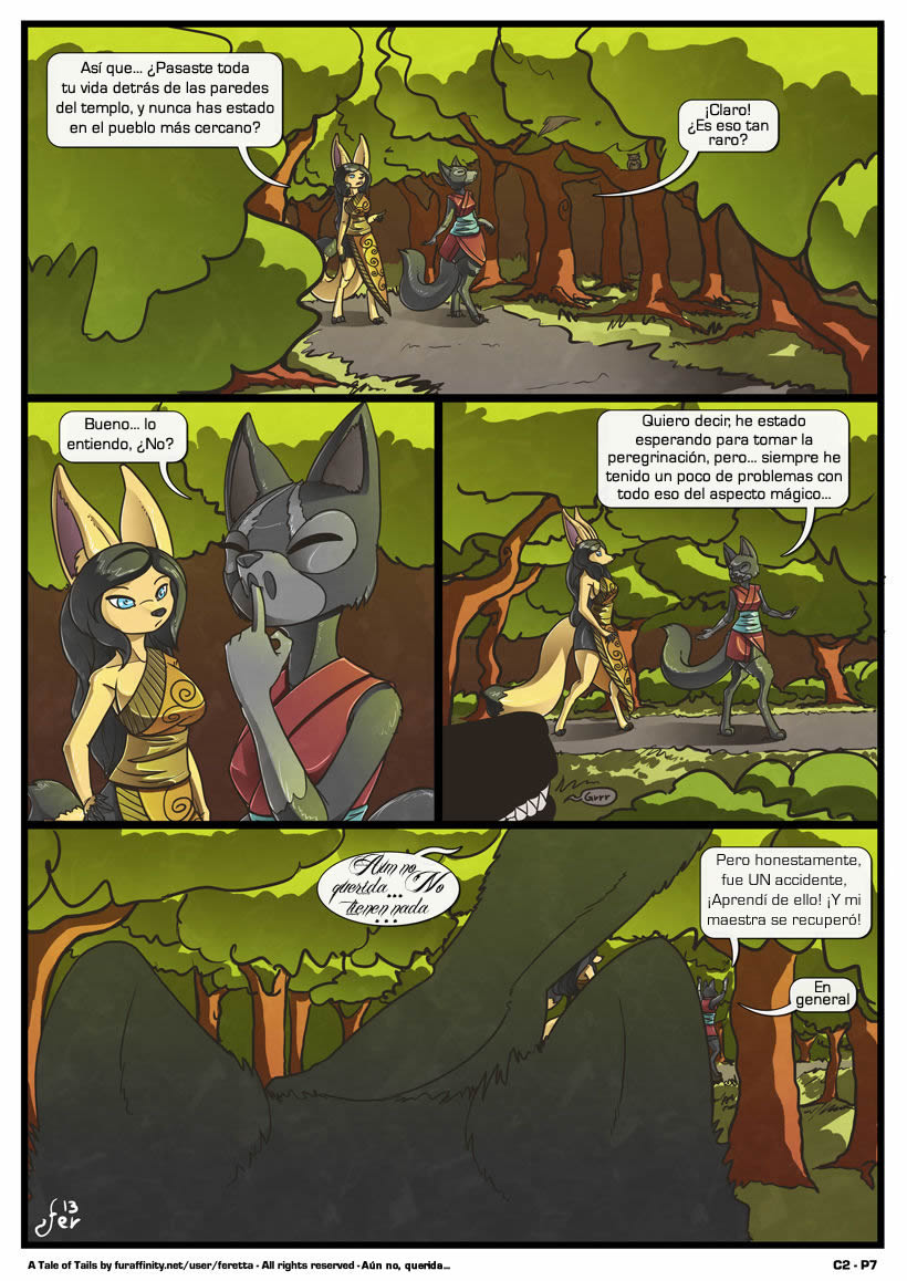 A Tale of Tails: Capitulos 2 Sueños Fugaces page 7 full