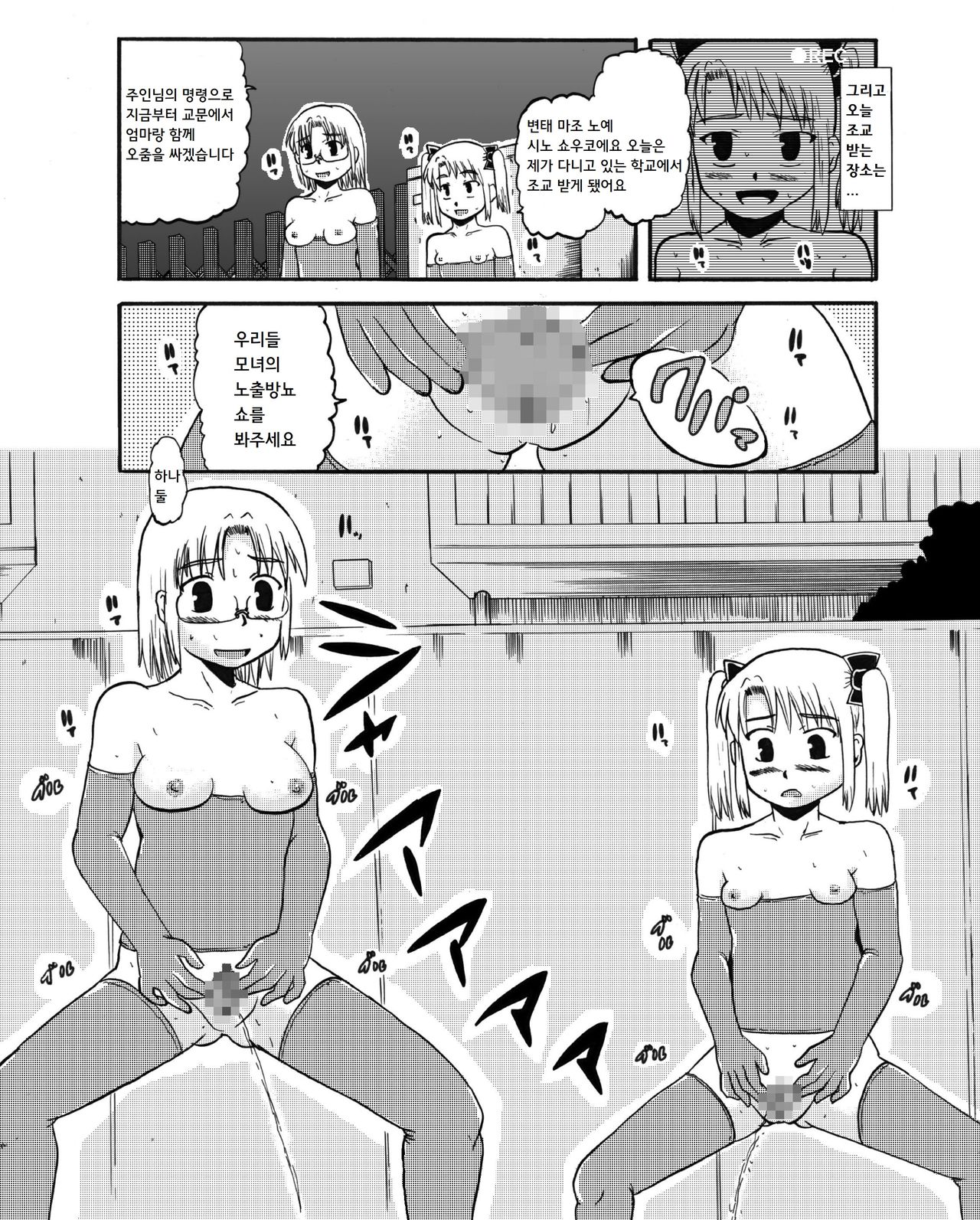 Okaa-san to Issho Shibano Hahako no Choukyou Sono 2 | 엄마와 함께 시노 모녀의 조교 2 page 3 full