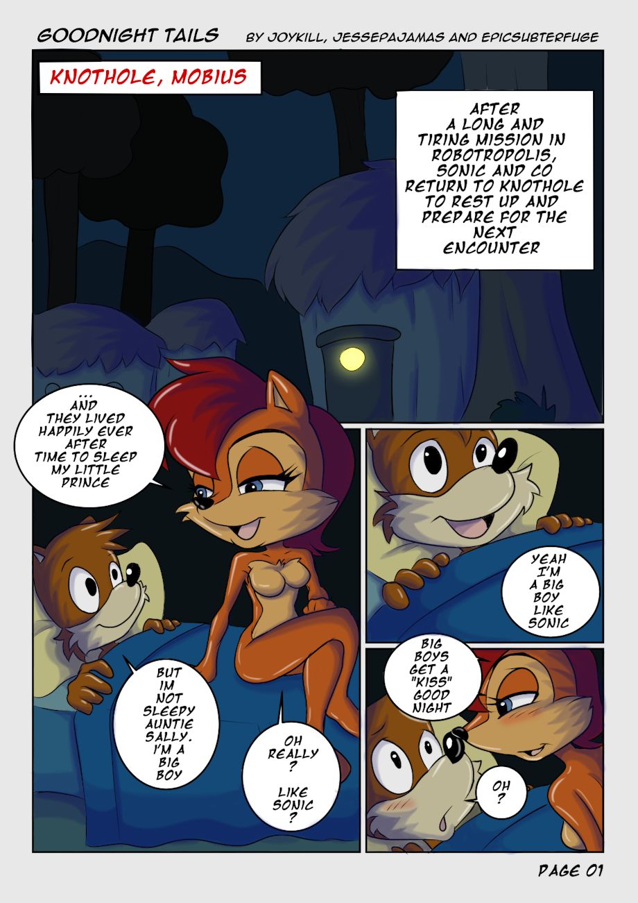 Goodnight Tails page 1 full
