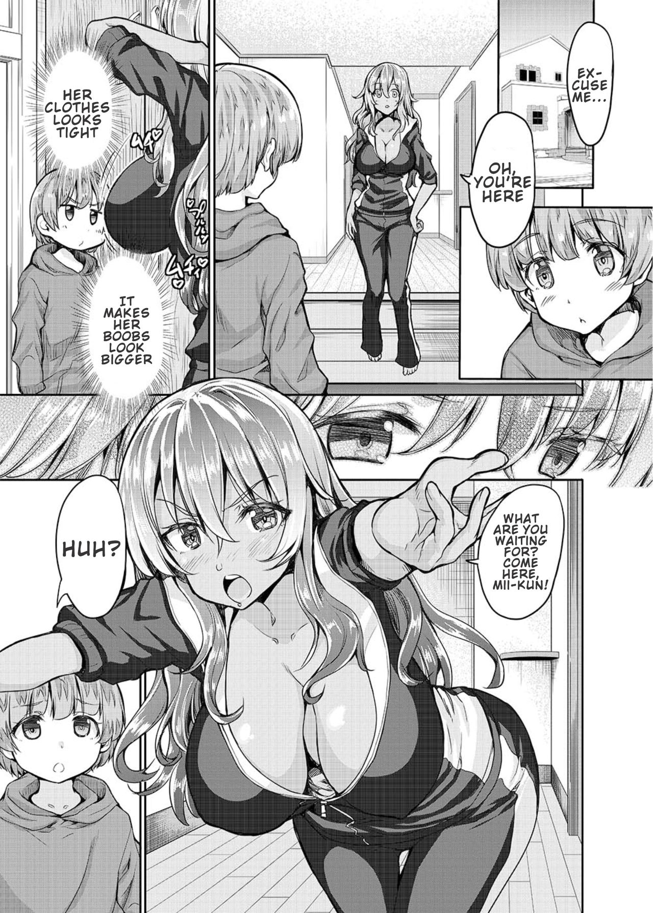 Kuro Gal Nee-san wa Iiko ni Shiteru to Sei Shori Sex Shite Kureru | Be A Good Boy and Have Sex with Gyaru Onee-san page 6 full