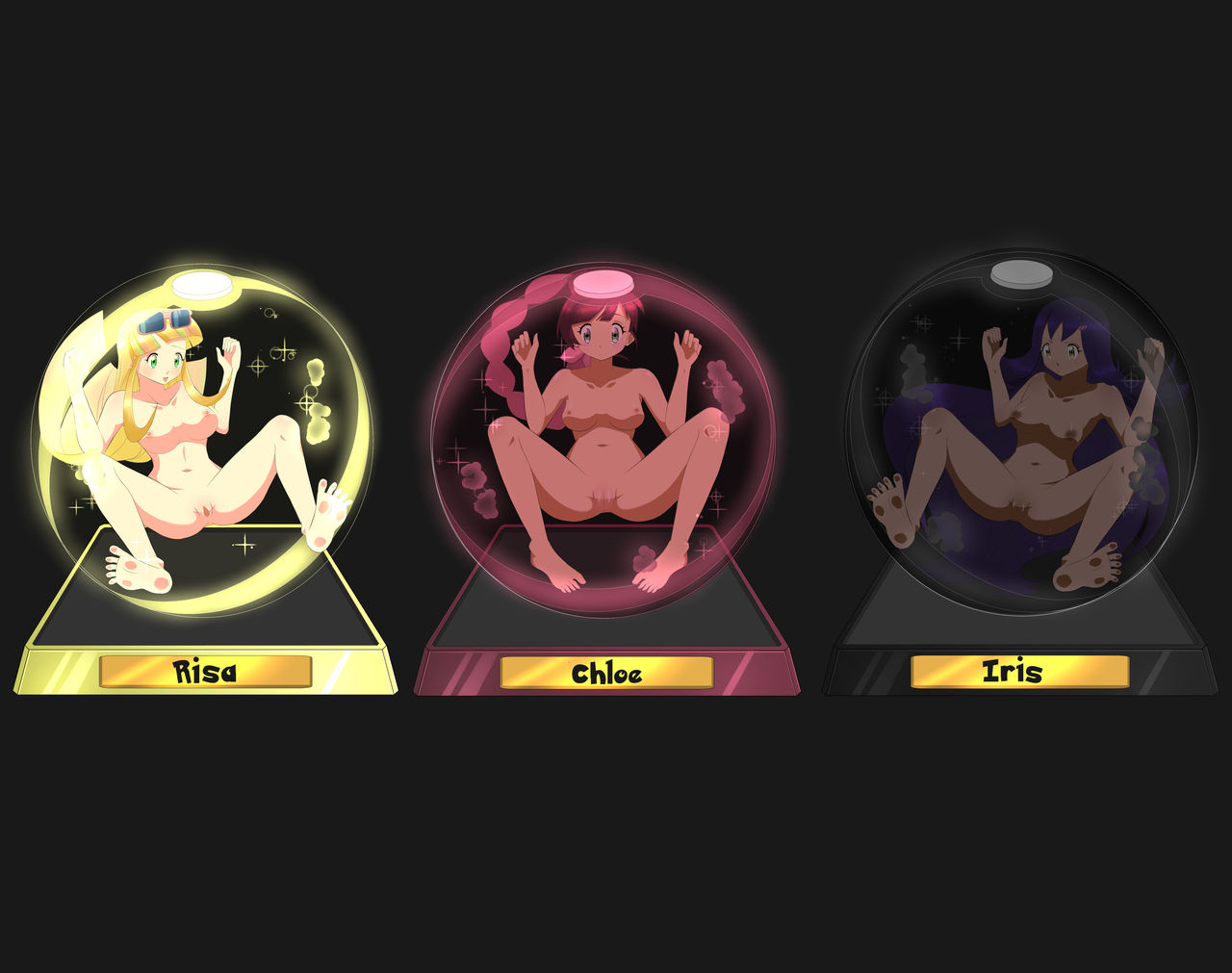 Pokegirls in Pokeballs page 5 full
