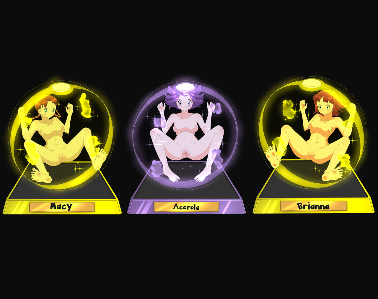 Pokegirls in Pokeballs page 7 full