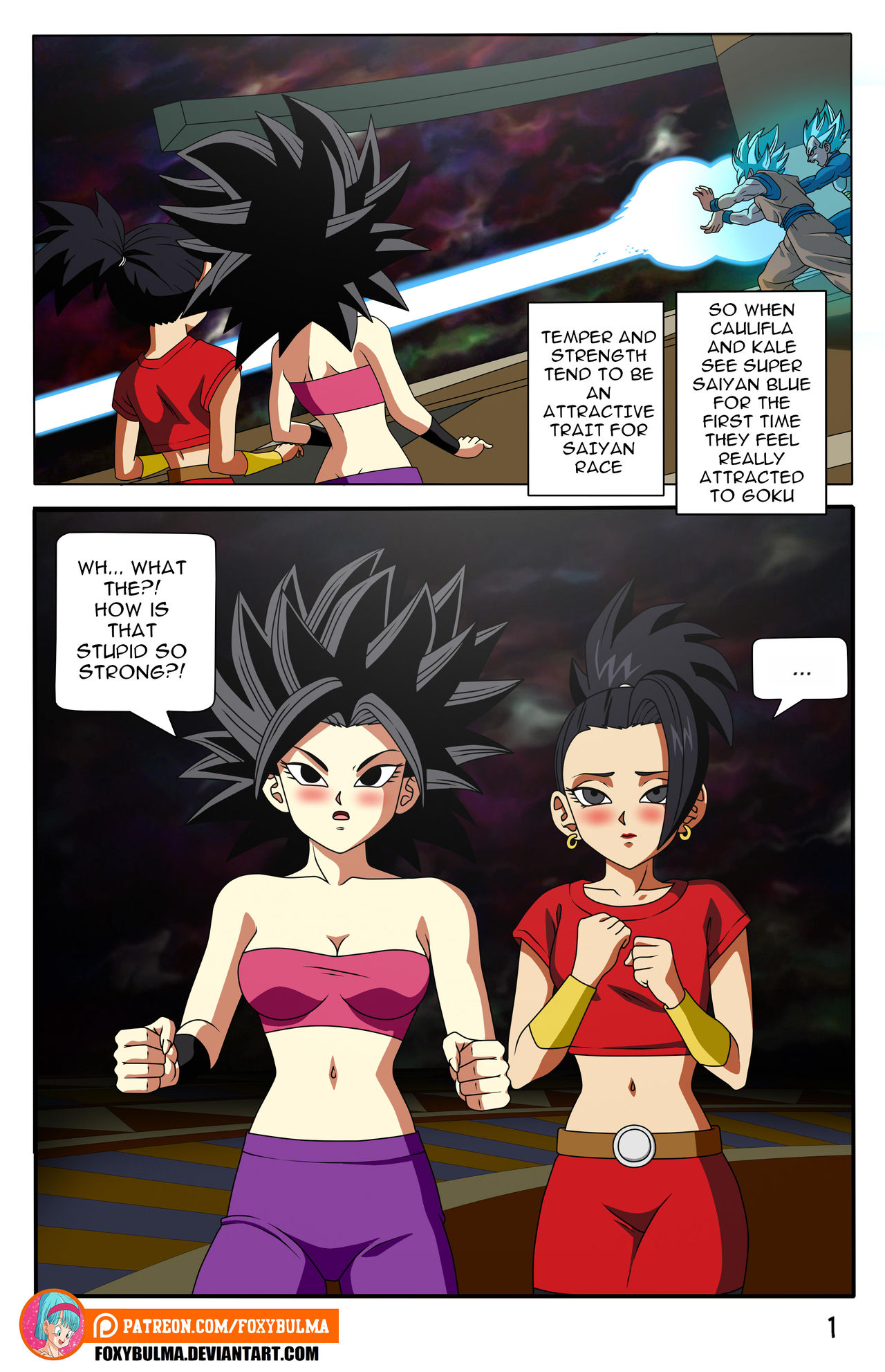 Saiyan Love page 3 full