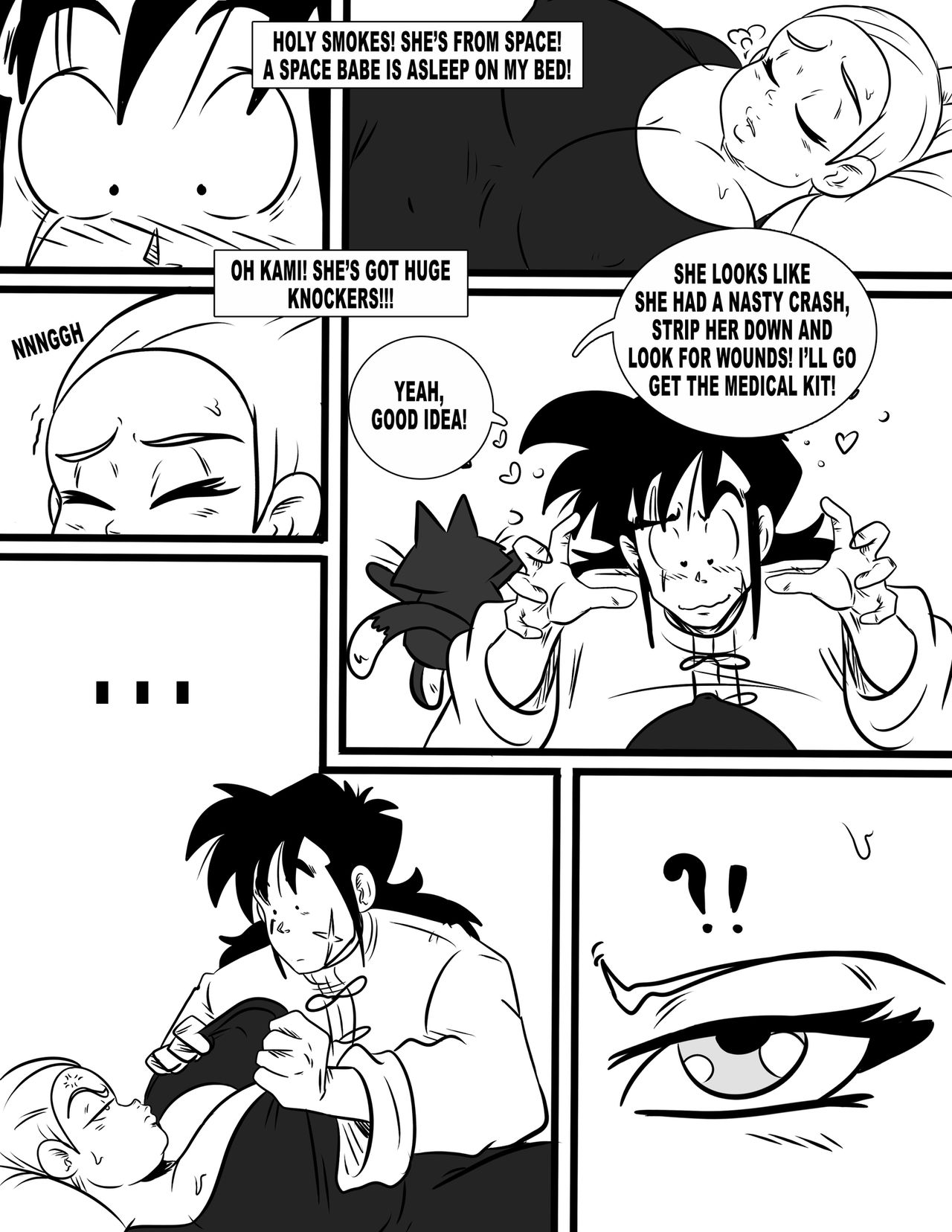 Space Babe page 5 full
