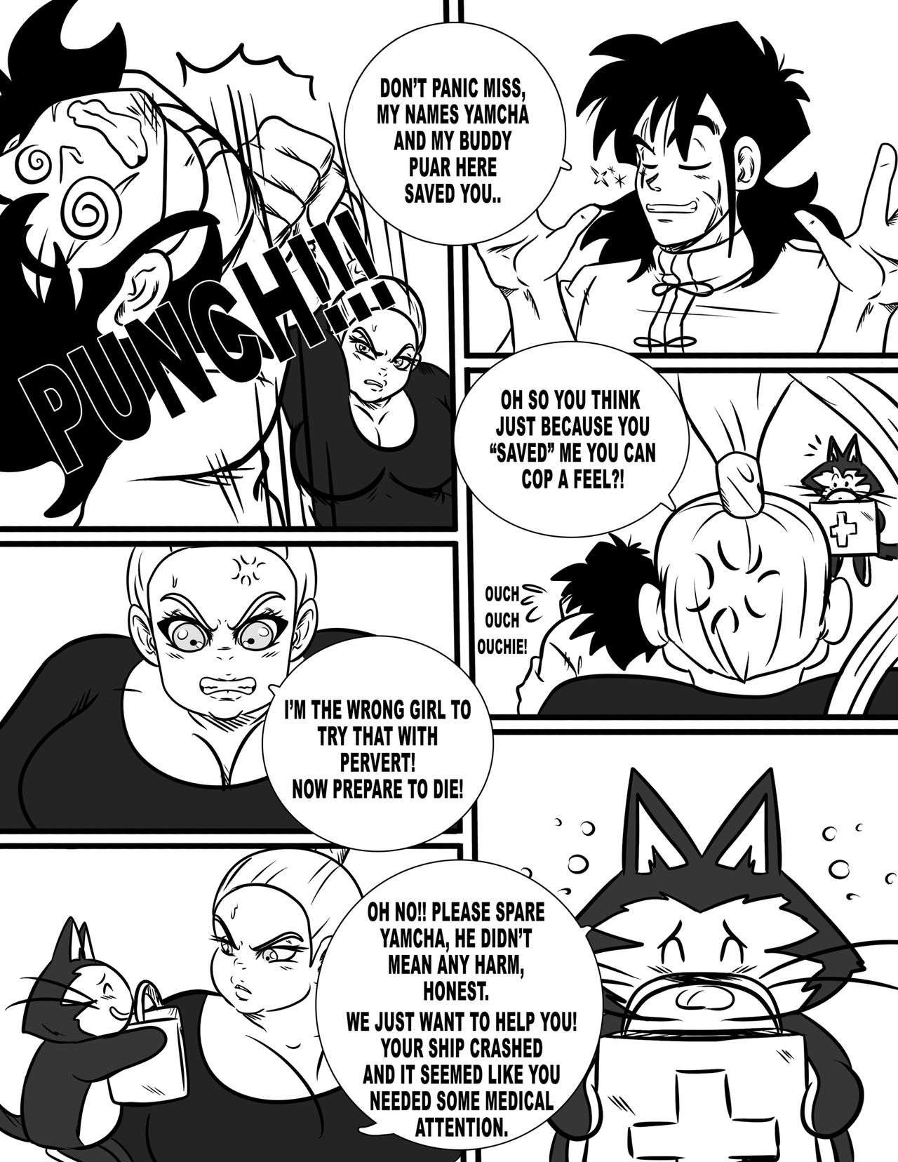 Space Babe page 6 full