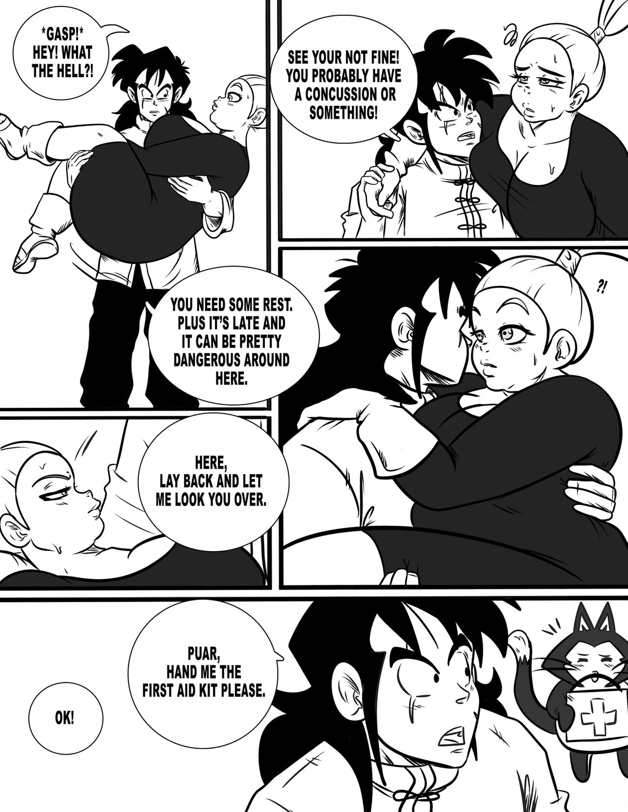 Space Babe page 8 full