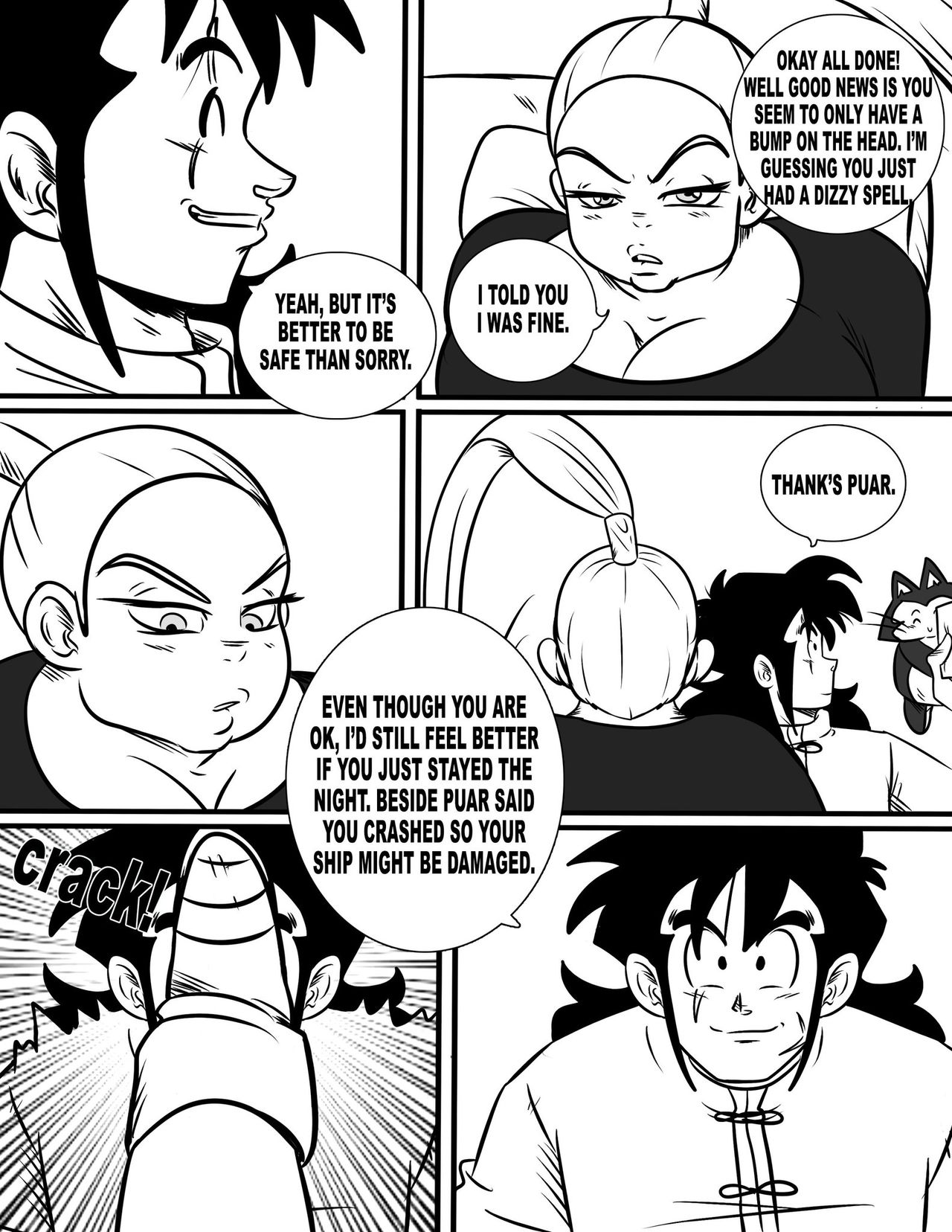 Space Babe page 9 full