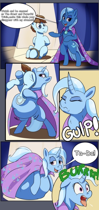 Mlp Trixie Porn Comic - Trixie, Sunset Shimmer, and Starlight Glimmer Vore Art Collection... -  IMHentai