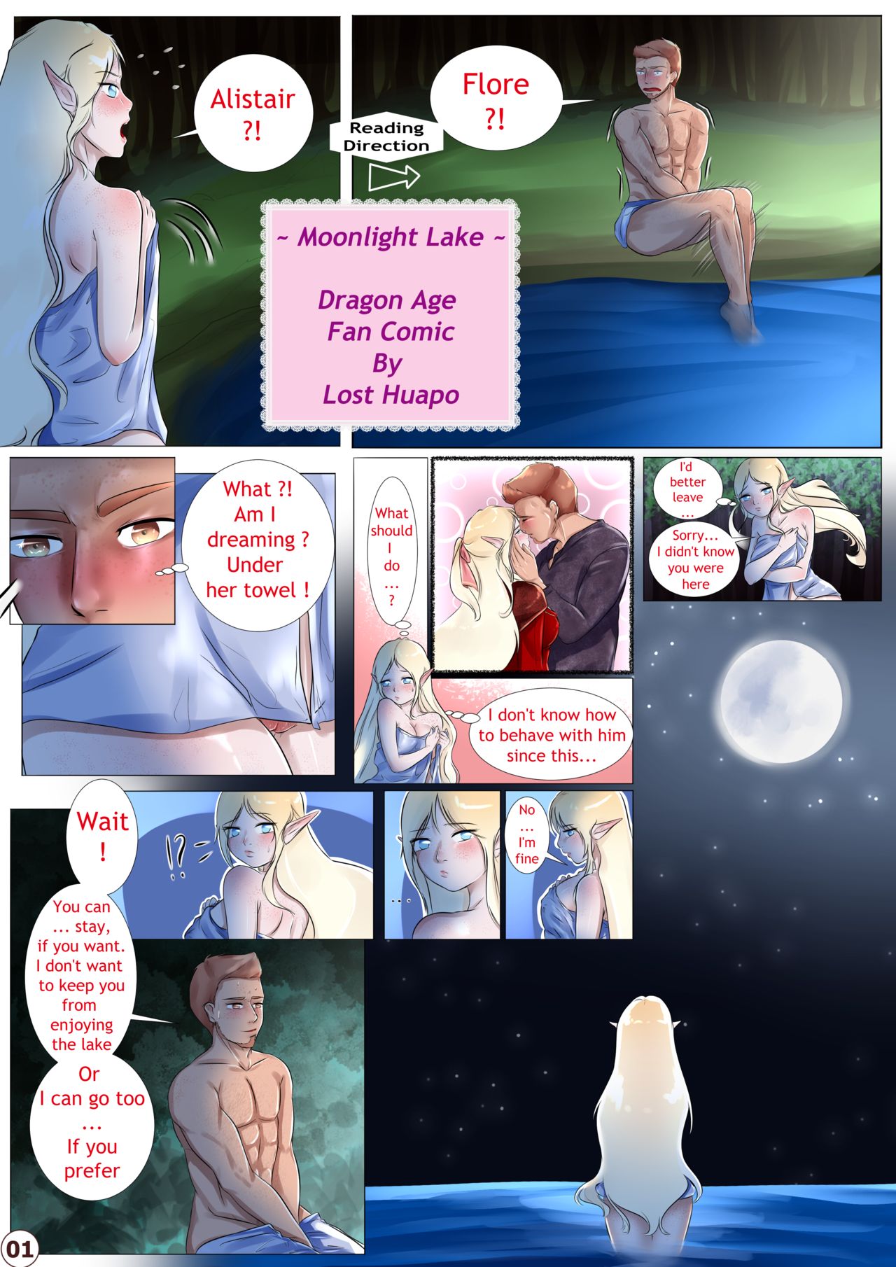 Moonlight Lake  - Lost Huapo page 1 full