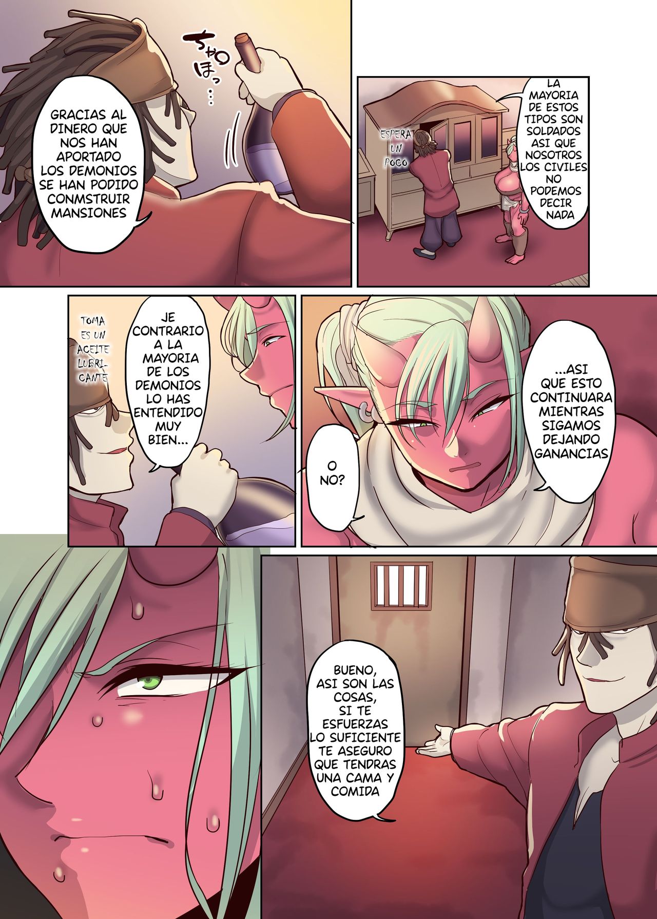 Dorei Ogre no Ningen Shakai Kengaku page 8 full