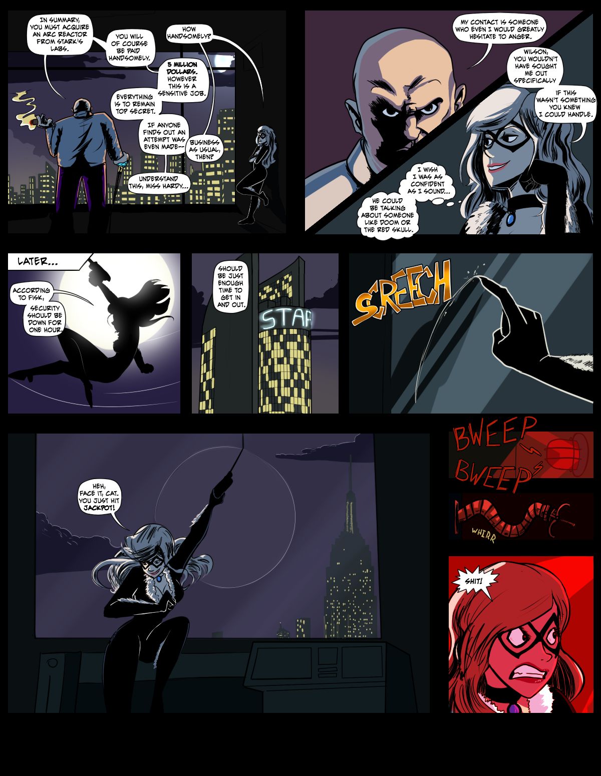 Black Cat's Luck page 1 full