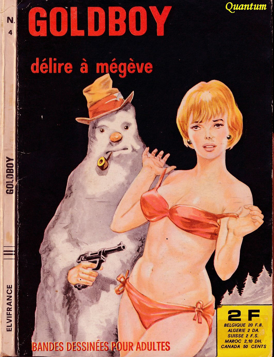 Elvifrance - Goldboy  - T04 - Délire à Mégève page 1 full