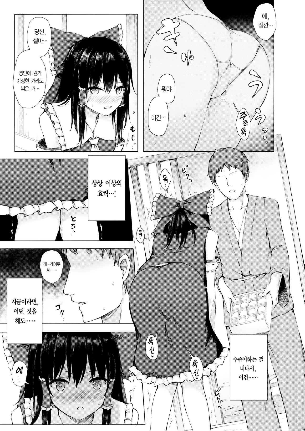 Hakurei no Miko no Otoshikata | 하쿠레이의 무녀를 함락시키는 방법 page 4 full
