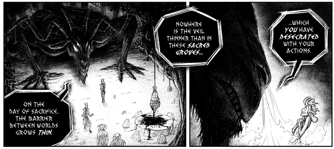 Blood on the Stone page 8 full