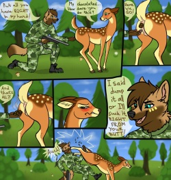 Furry Shit Porn - Hunter and Deers - IMHentai