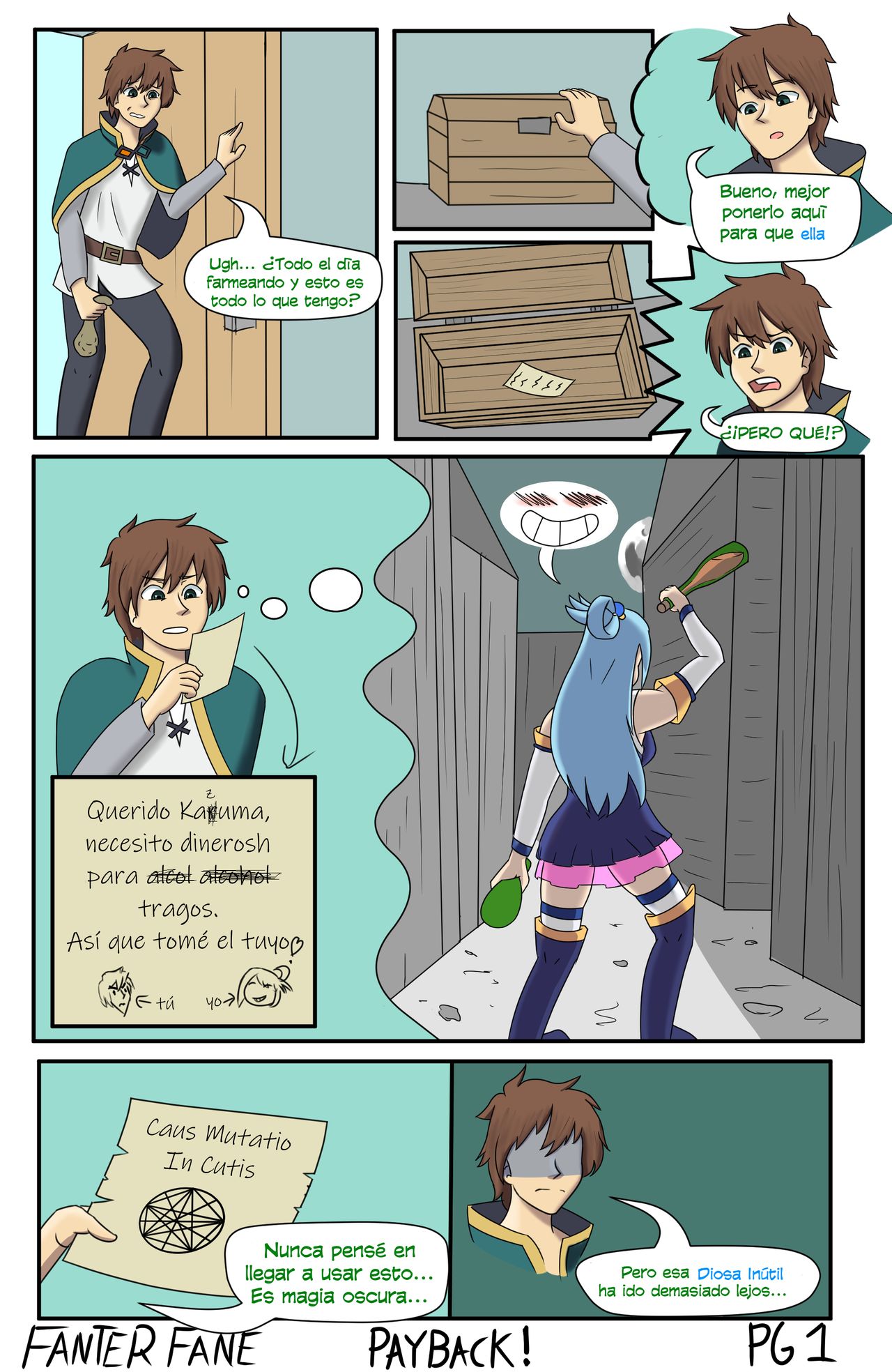 ¡Payback! page 1 full