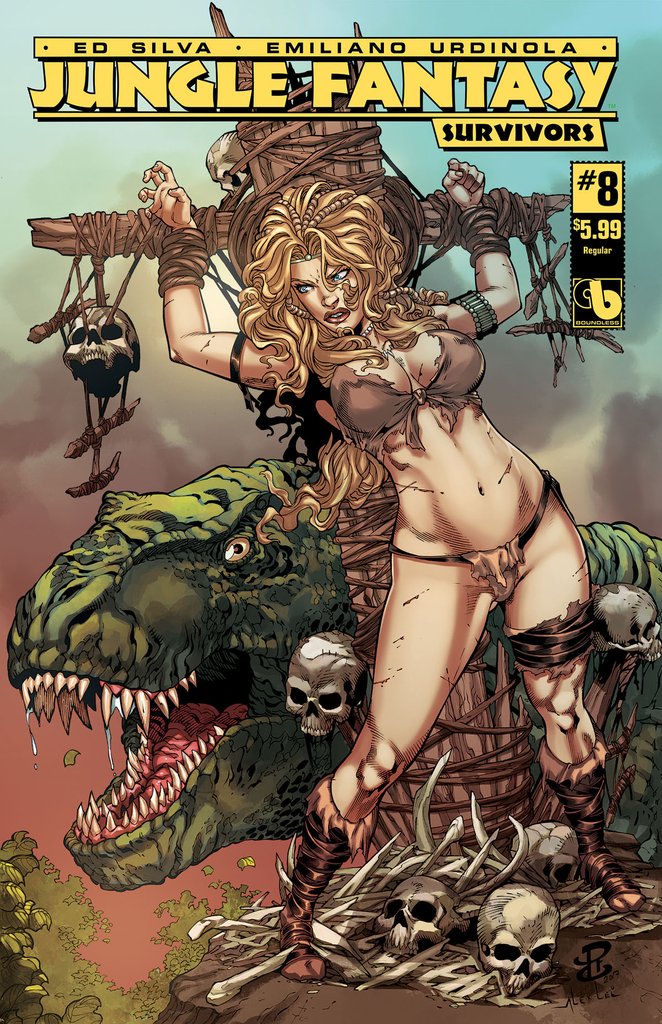Jungle Fantasy: Survivors #8 Variant Covers page 1 full