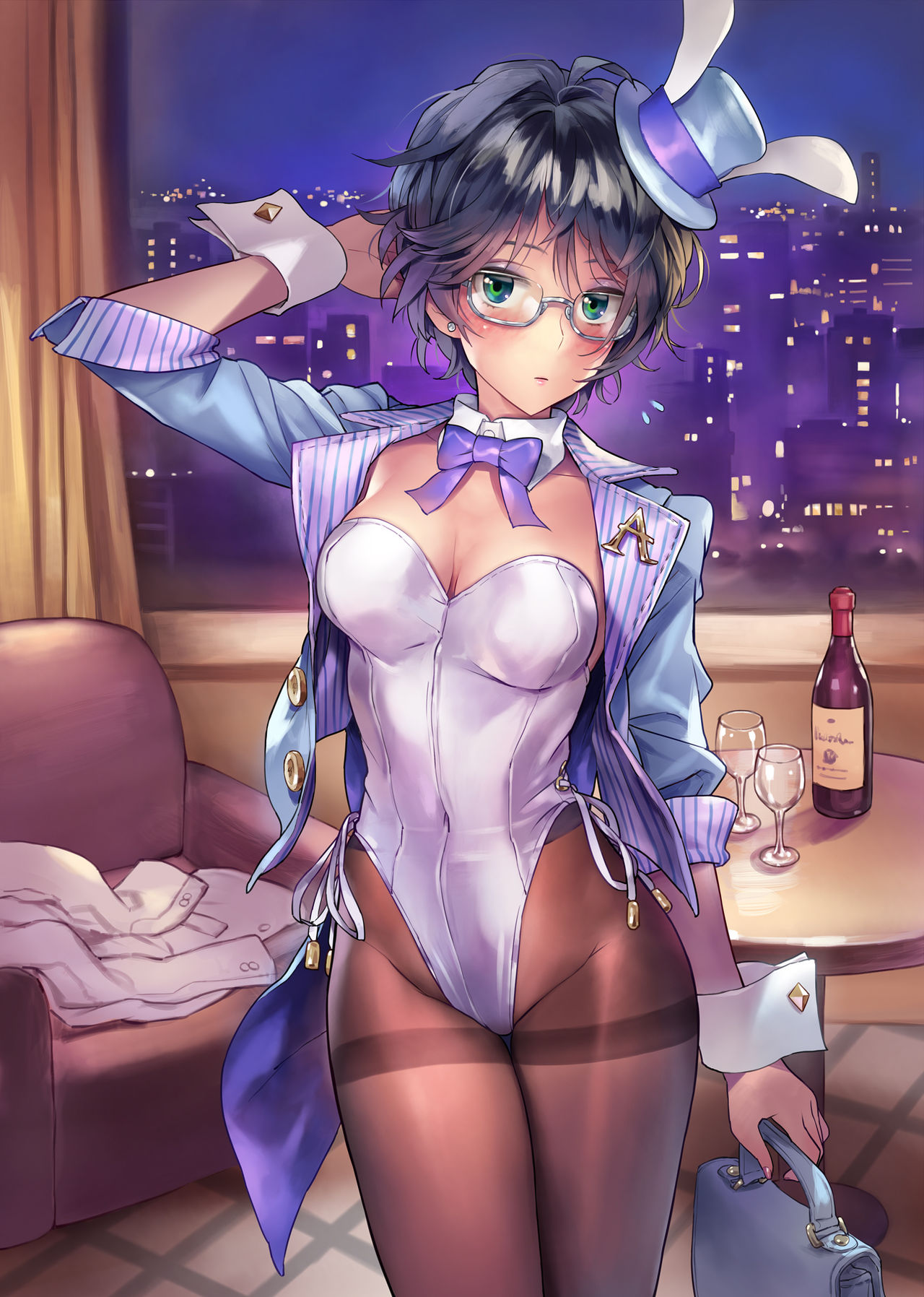 Kanna Aria Bunny Girl Sabunshuu page 5 full