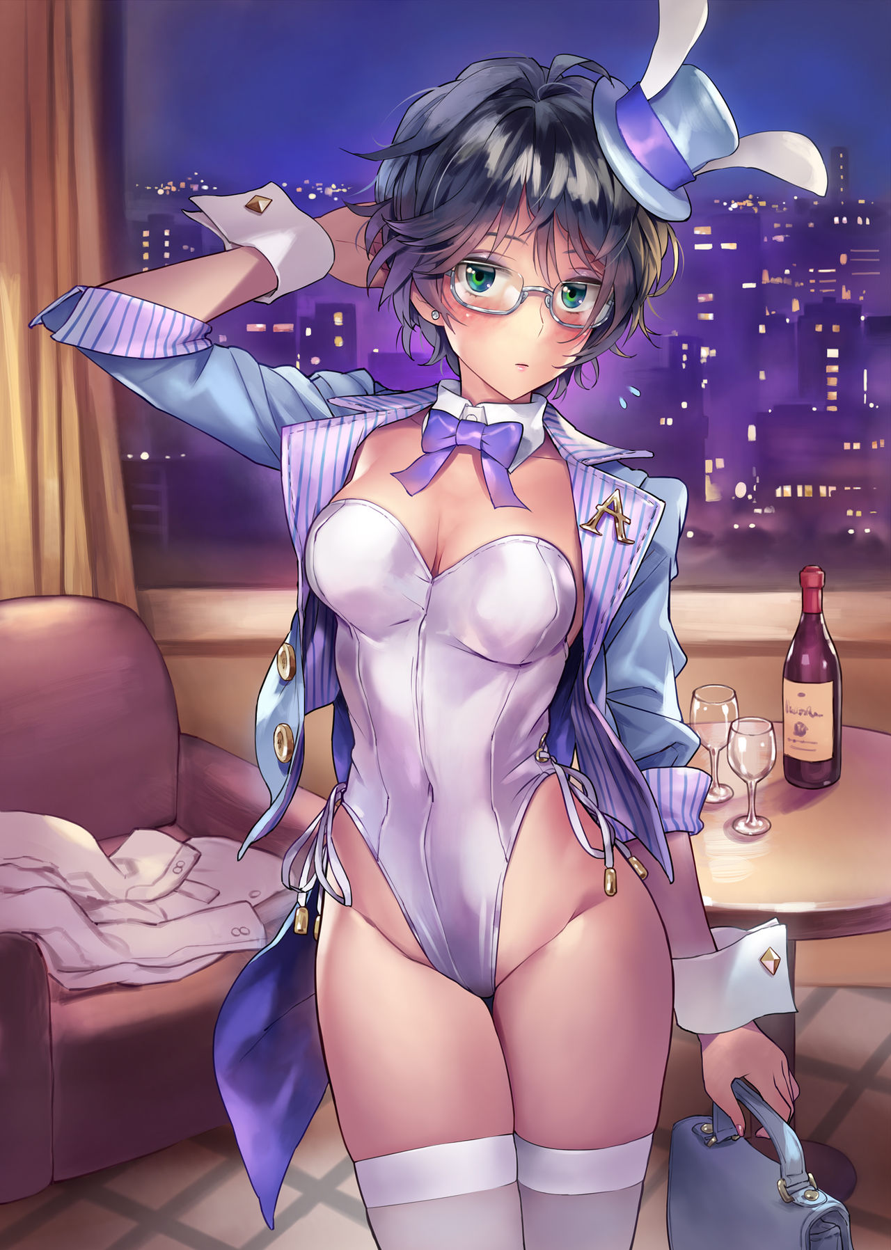 Kanna Aria Bunny Girl Sabunshuu page 7 full