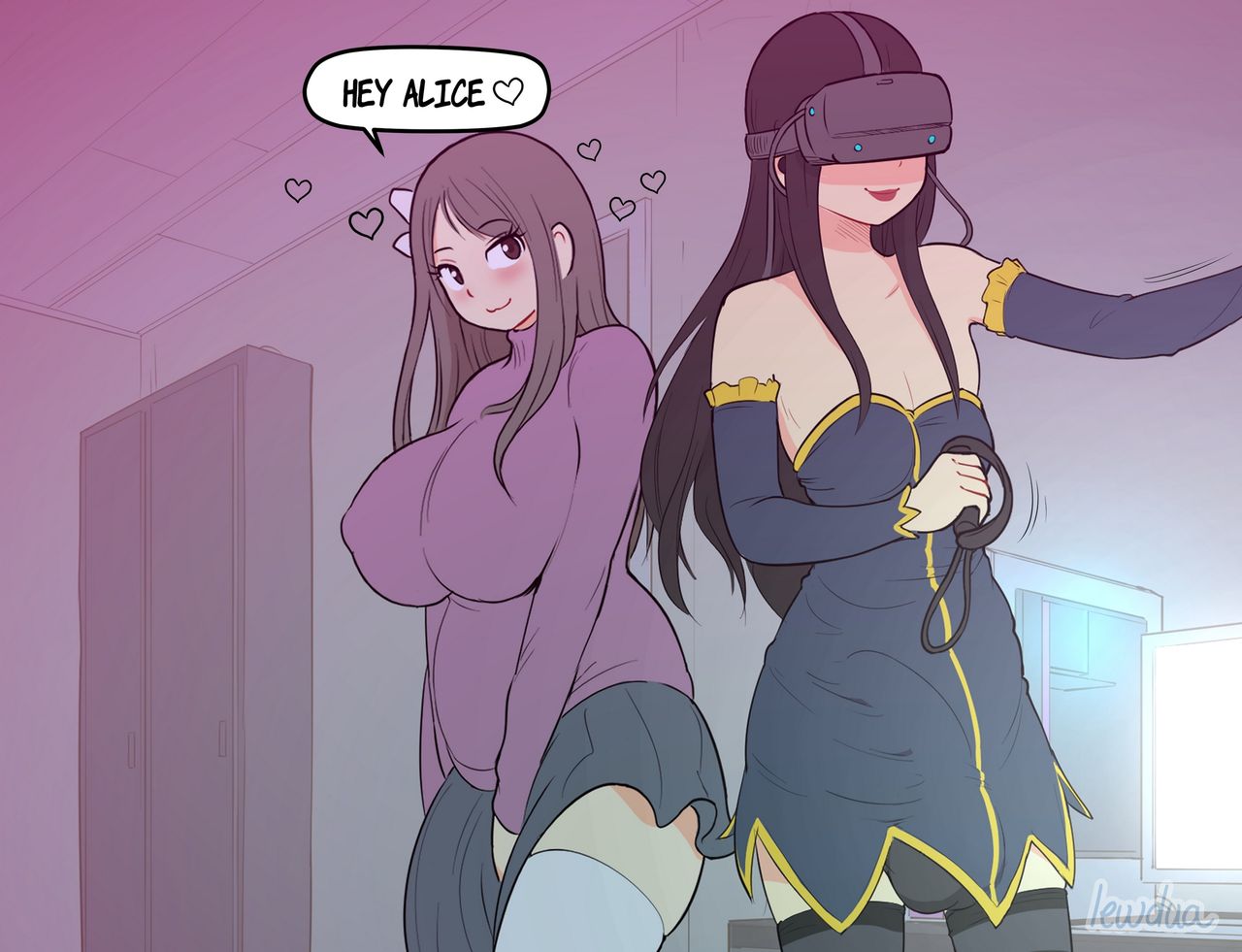 VR Game - Alice and Natasha page 4 full