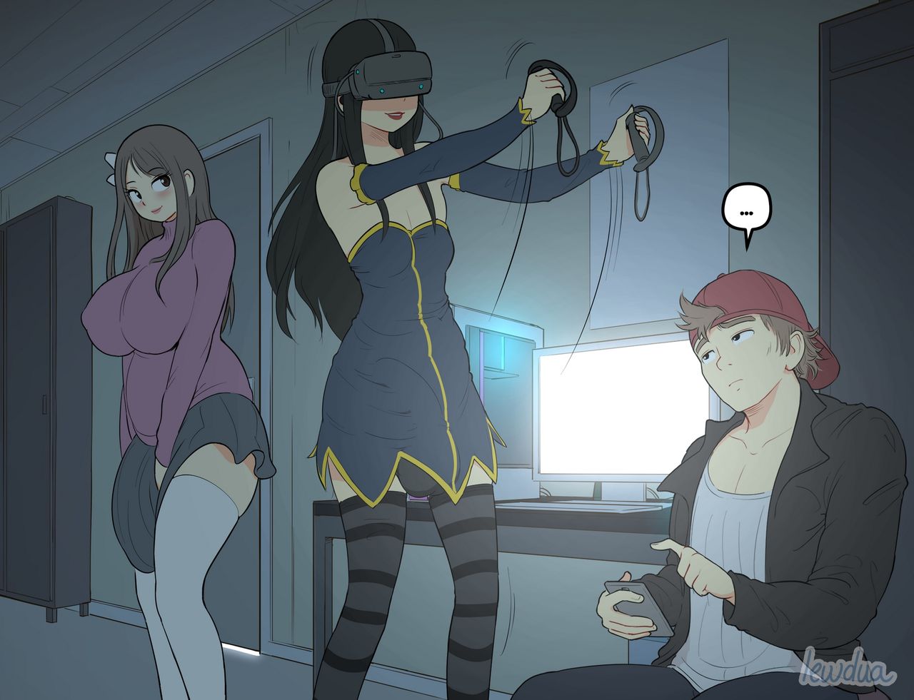 VR Game - Alice and Natasha page 5 full