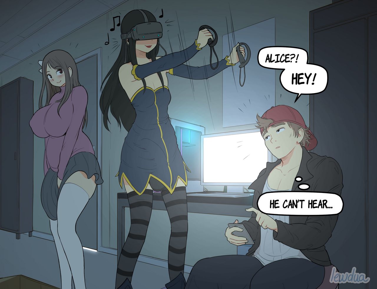 VR Game - Alice and Natasha page 7 full