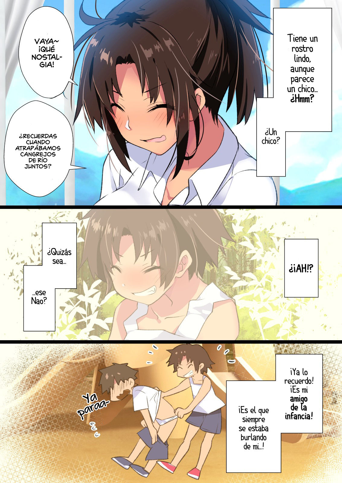Inaka Osananajimi wa Hatsujouchuu! ~Muchimuchi Dosukebe Bitch ni Seichou Shita Osananajimi to Namahame Seikatsu~ page 4 full