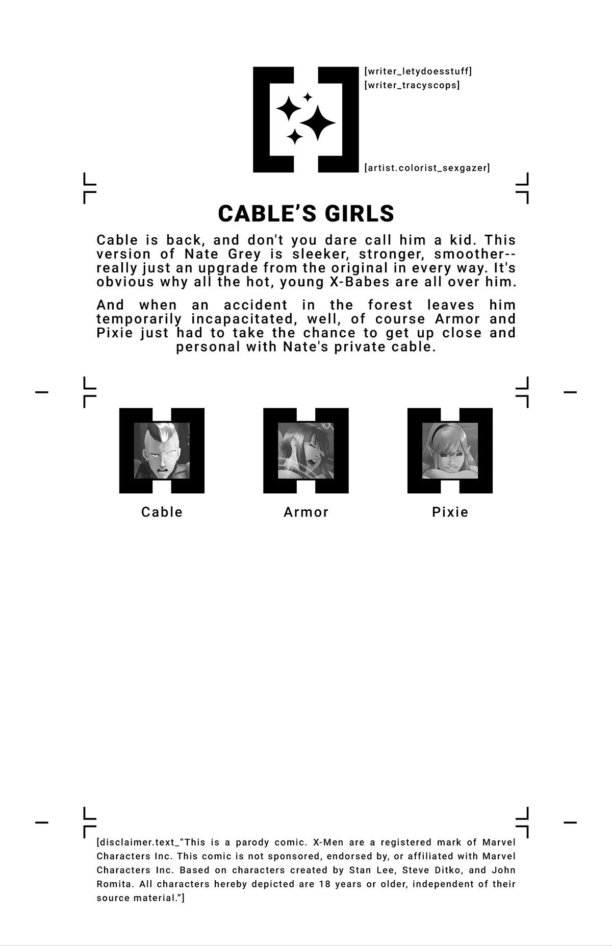 House Of XXX - Cable's Girls page 2 full