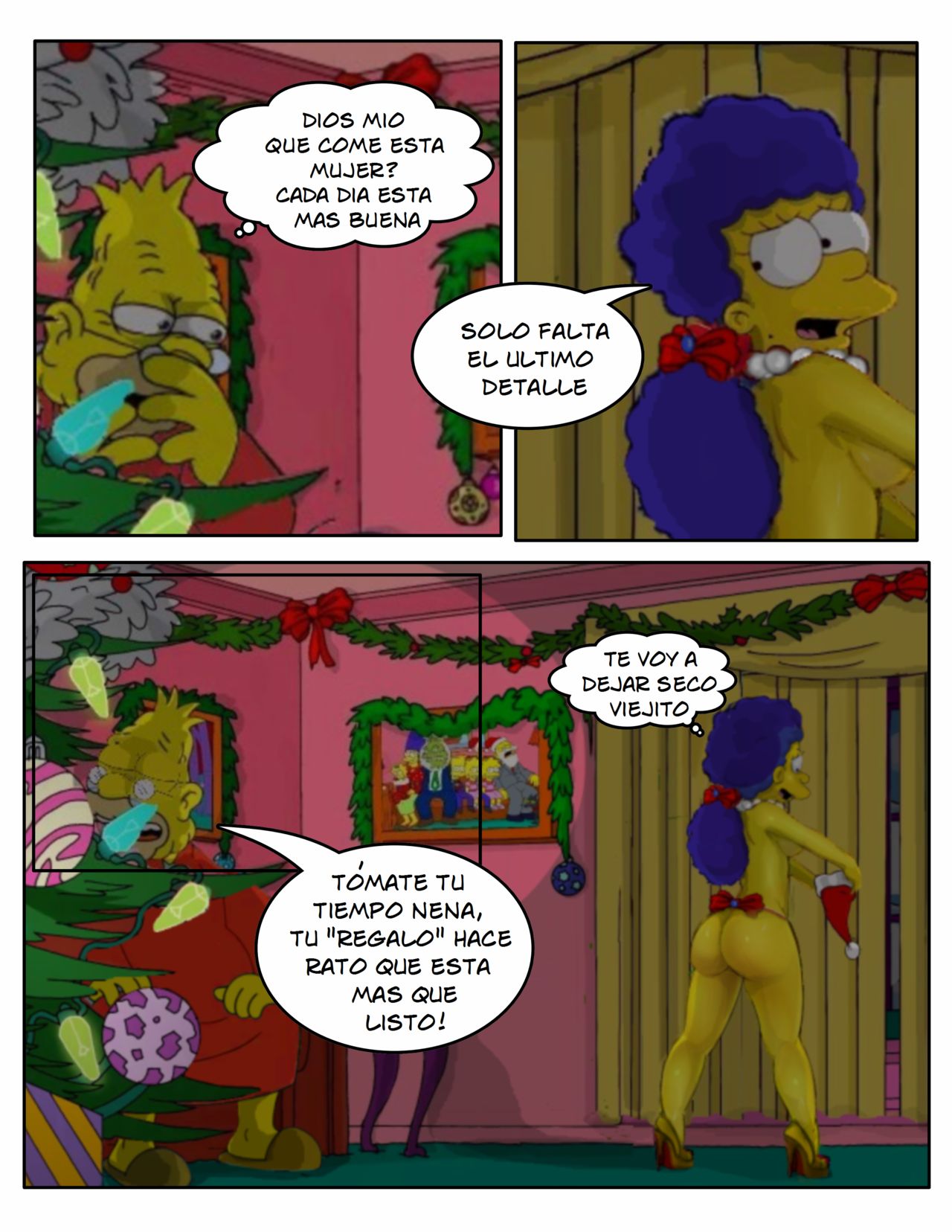 Simpsons xxx - Sexy Navidad page 6 full