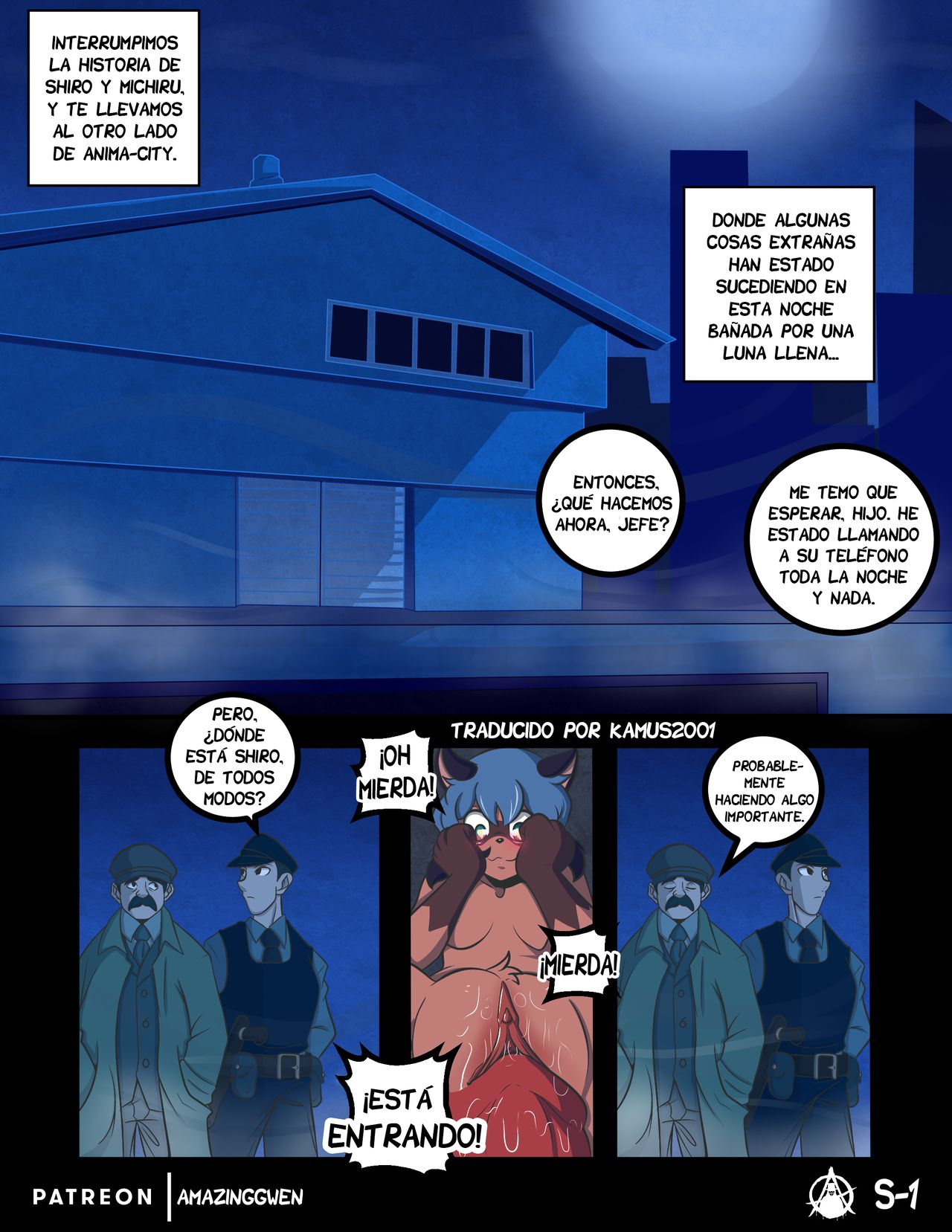 Nightlife in Animacity | Halloween Side Story page 1 full