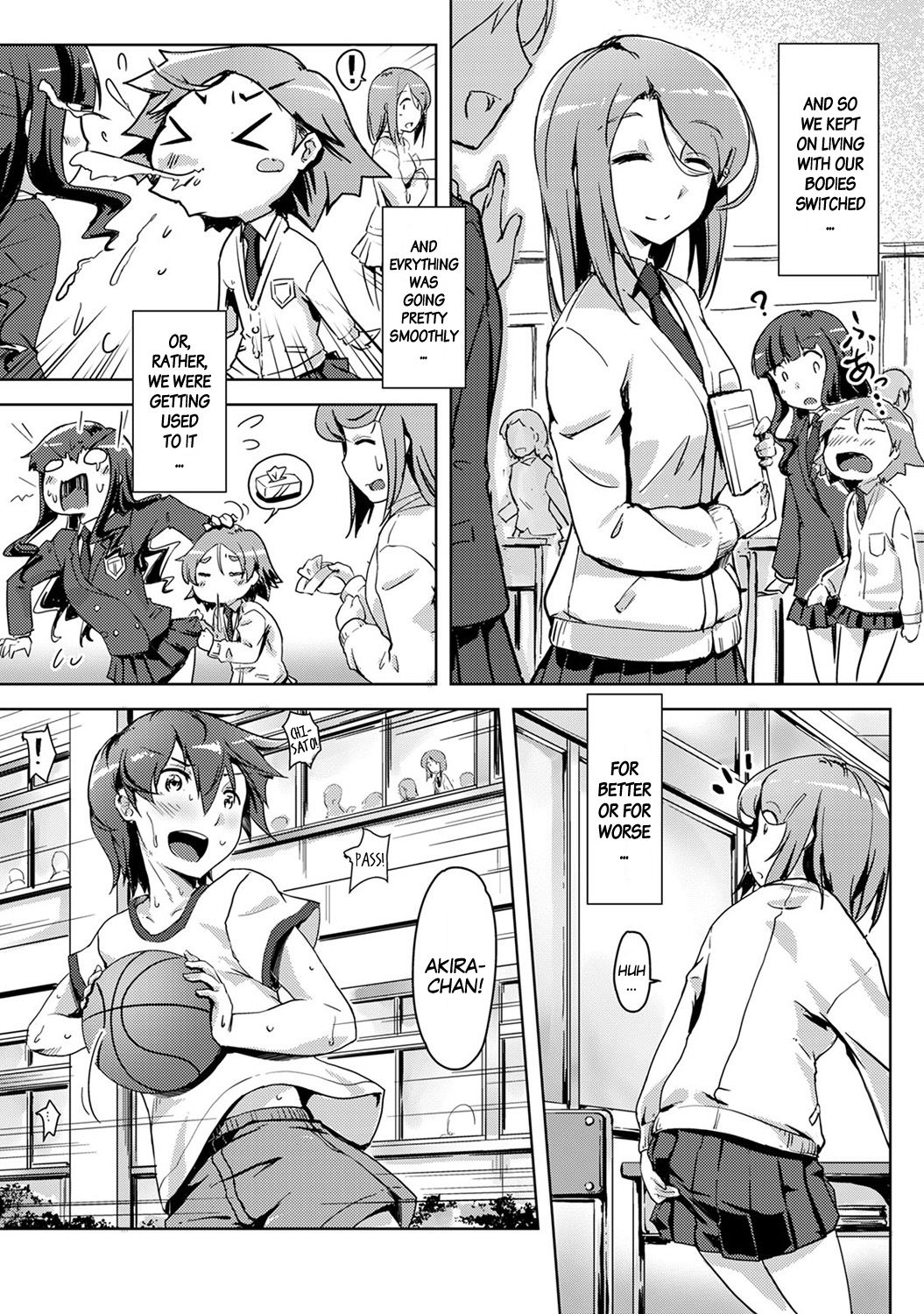 Ecchi Shitara Irekawacchatta!? | We Switched Our Bodies After Having Sex!? Ch. 3 page 4 full