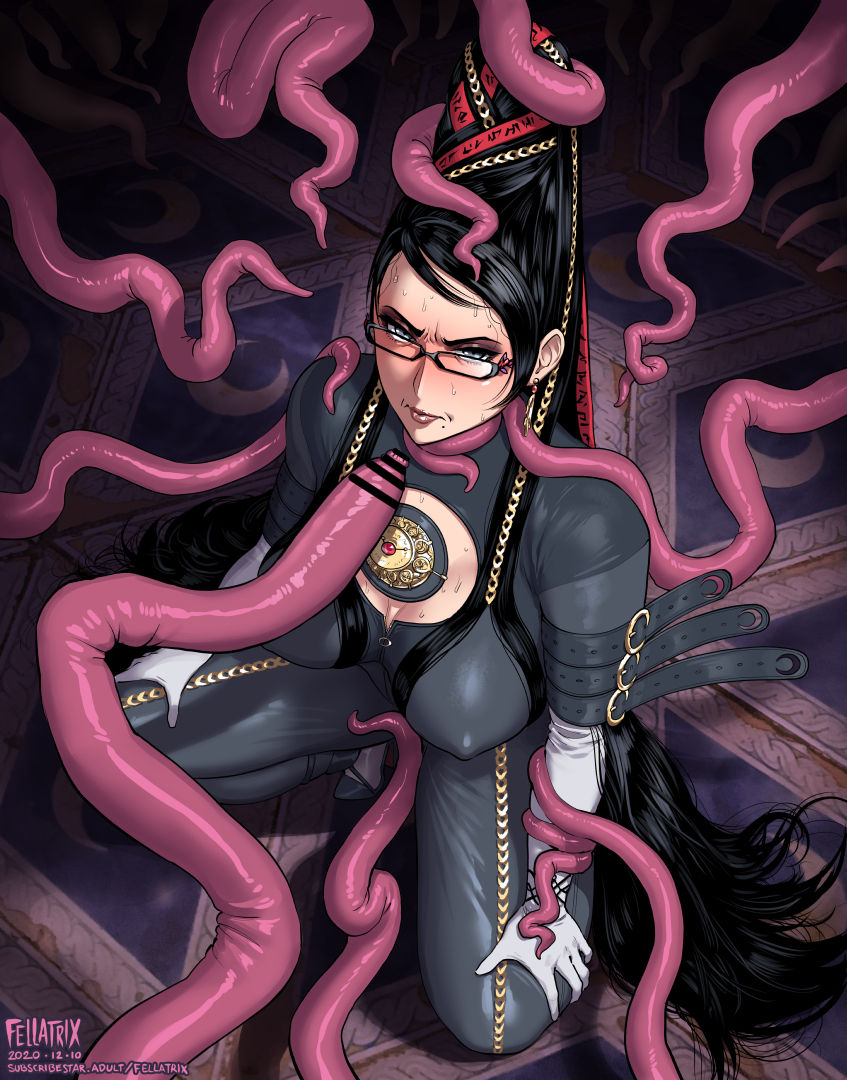 Bayonetta vs Tentacles page 1 full