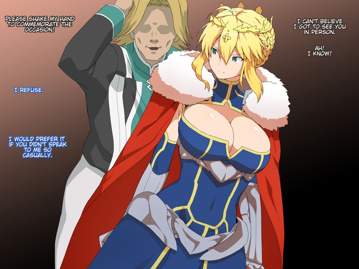 Titoria and the male Chaldea staff member page 2 full