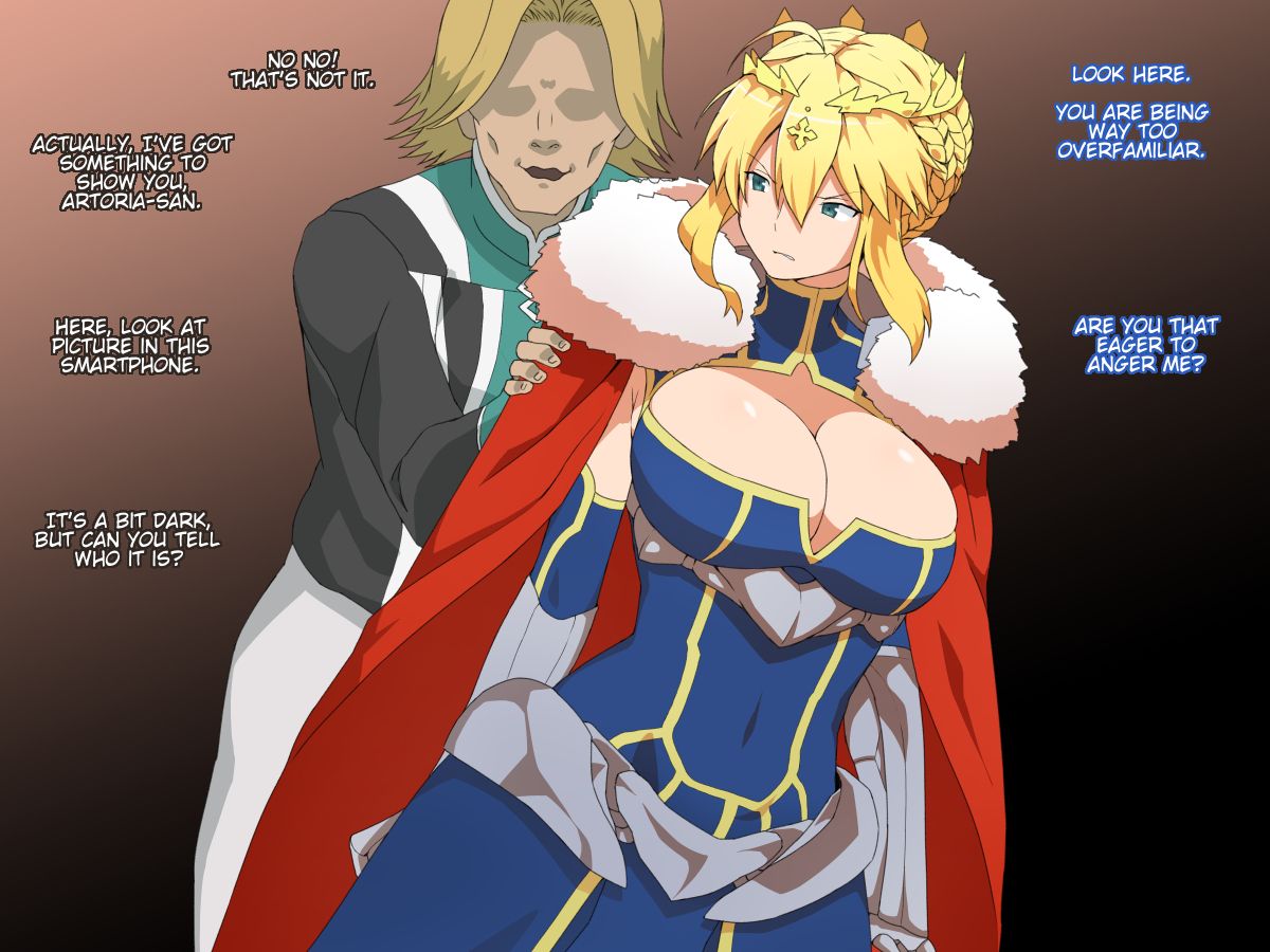Titoria and the male Chaldea staff member page 4 full