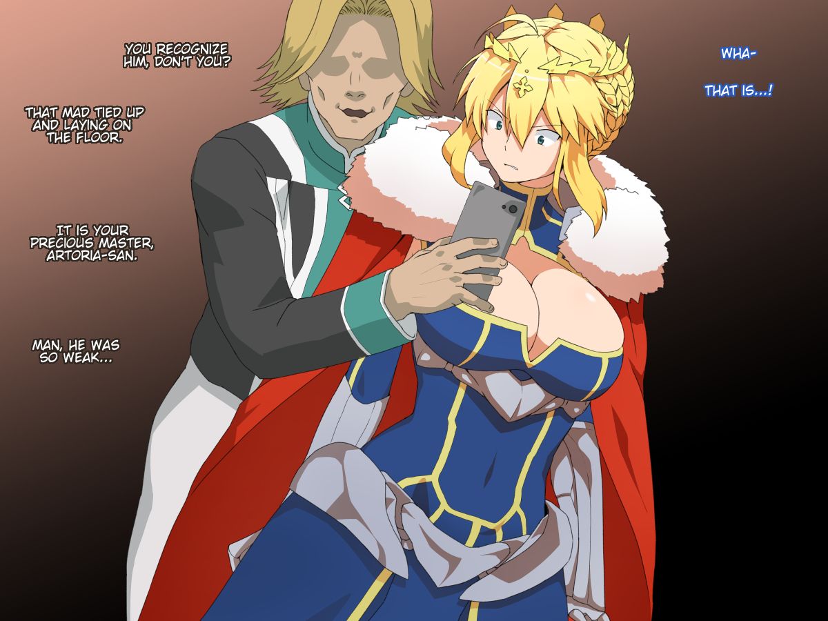 Titoria and the male Chaldea staff member page 5 full