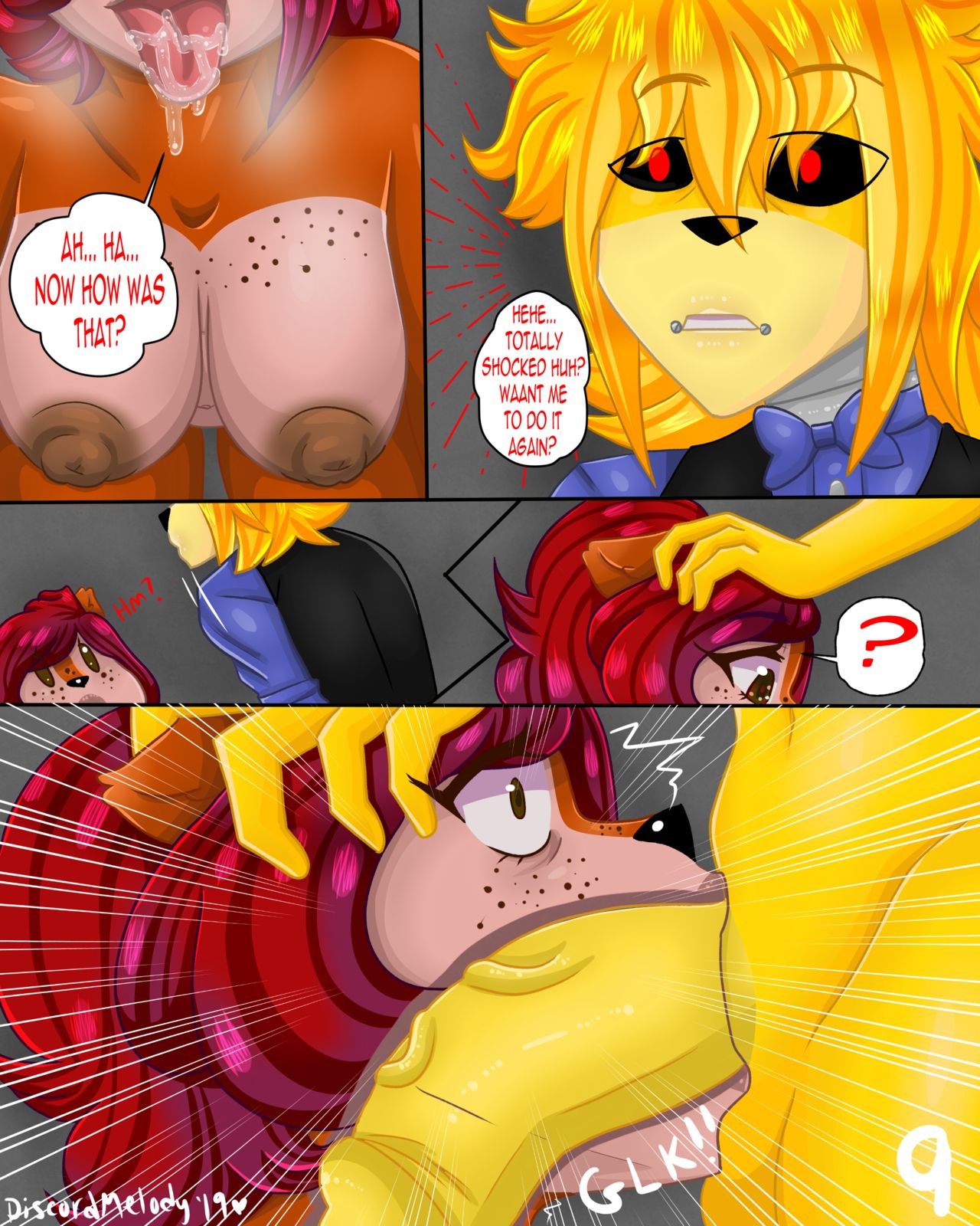 Night 4: Golden Freddy x Jasmine page 10 full