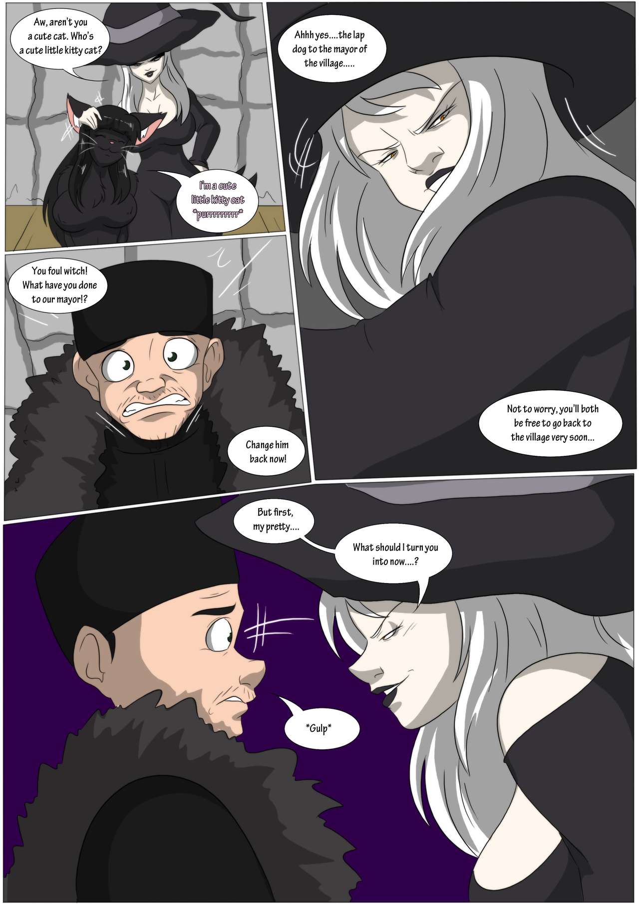 A Witch's Curse page 8 full