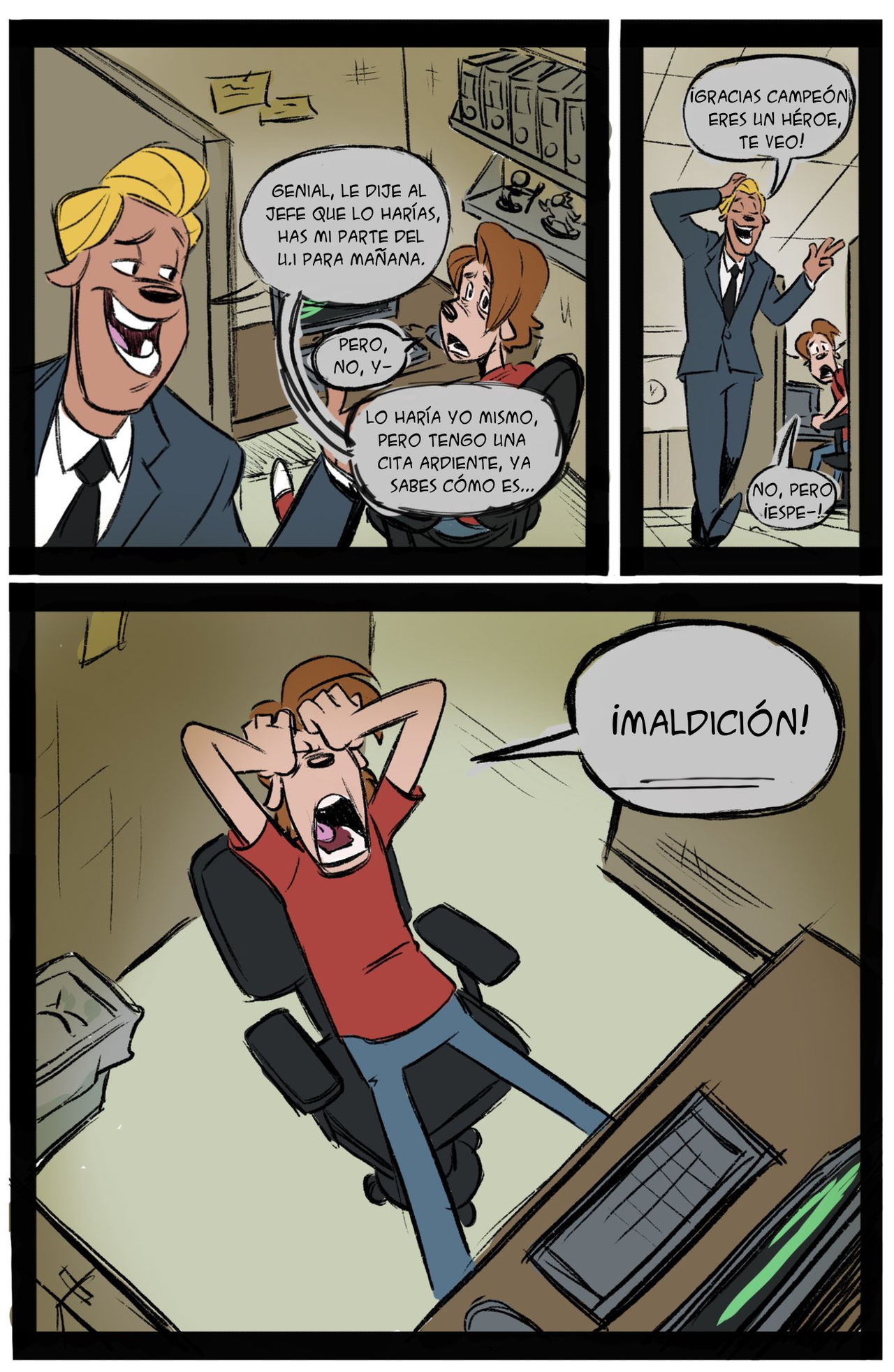 Dognose Comic -  Complete page 3 full
