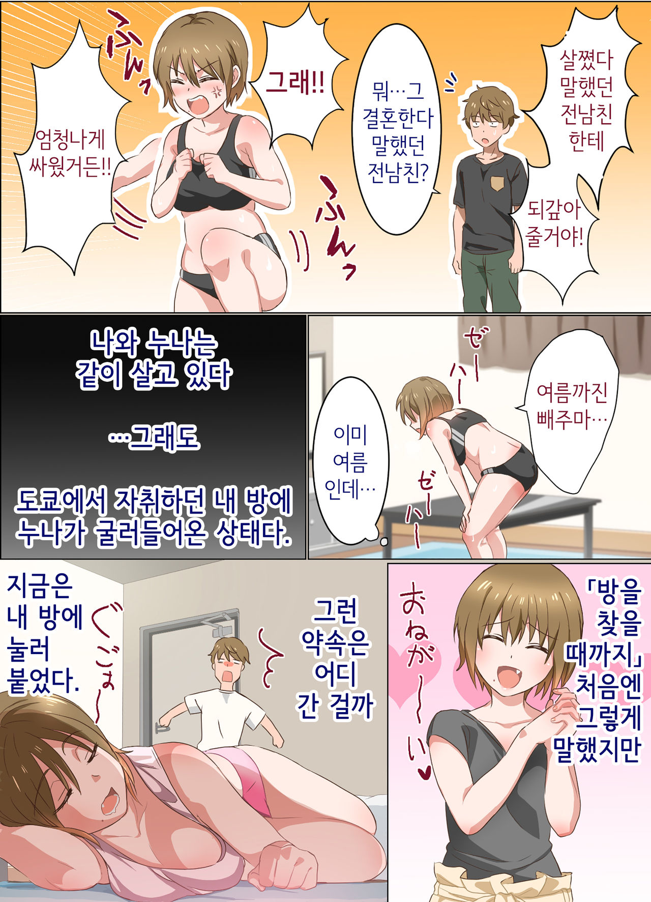 Ne-chan to suru hanashi | 누나랑 하는 이야기 page 7 full