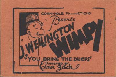 J.W.Wimpy "You Bring the Ducks" page 1 full