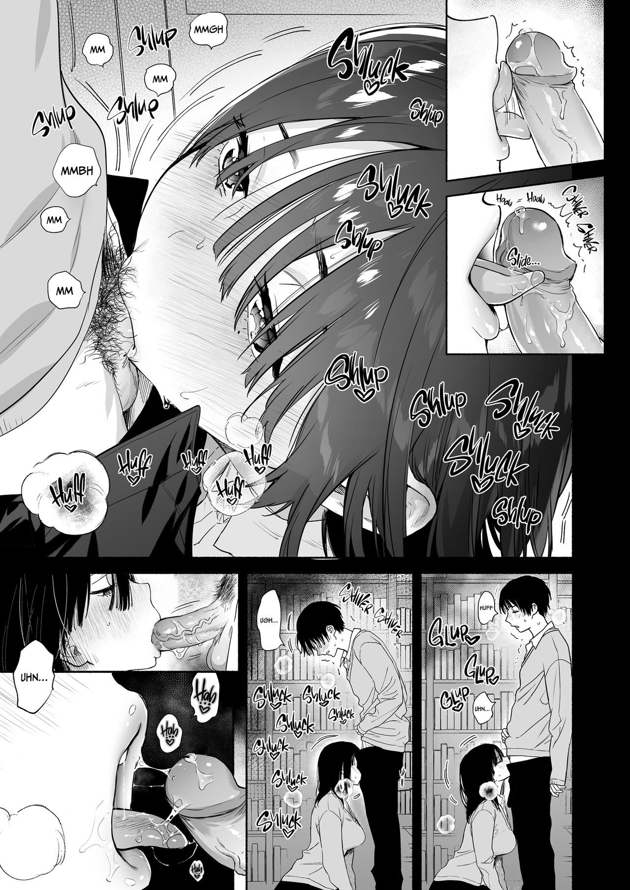 Mukuchi na Tosho Iin to Sex Zuke. | Addicted to Sex With a Taciturn Library Committee Member page 6 full