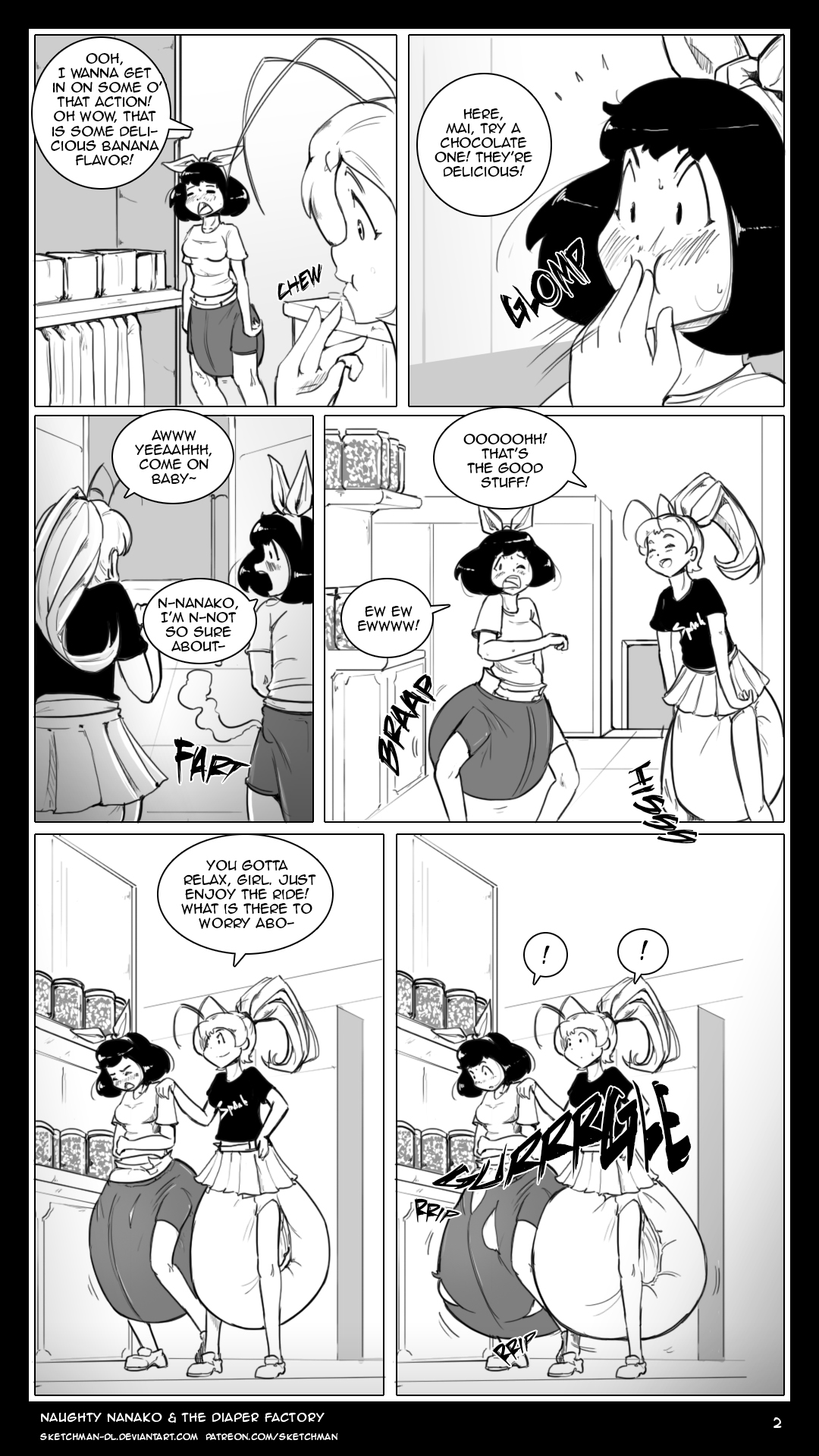Commission: Naughty Nanako page 5 full