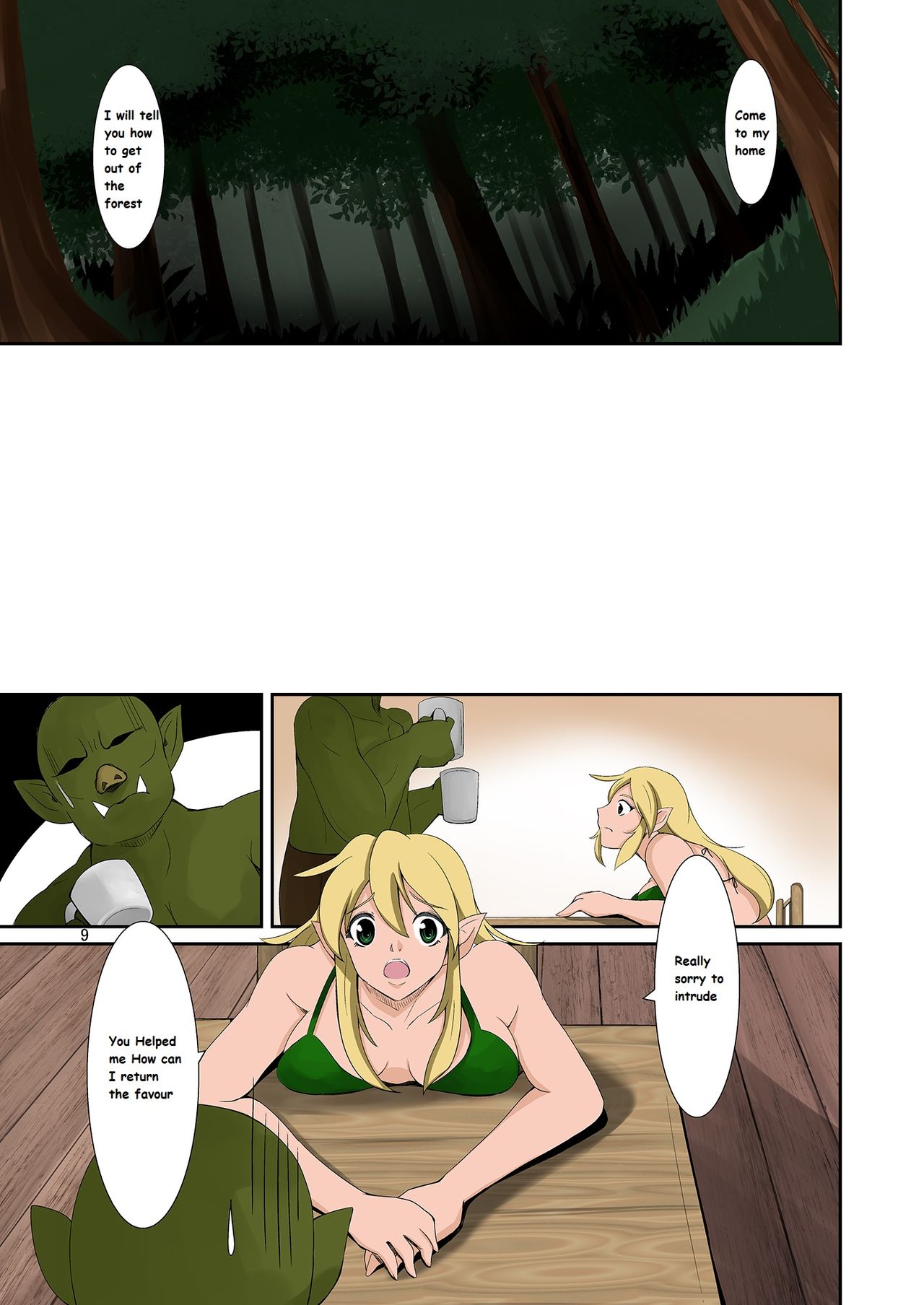 Elf to Orc no Irekawari Dark Bon | Elf and Orc Replacement Dark Book page 8 full