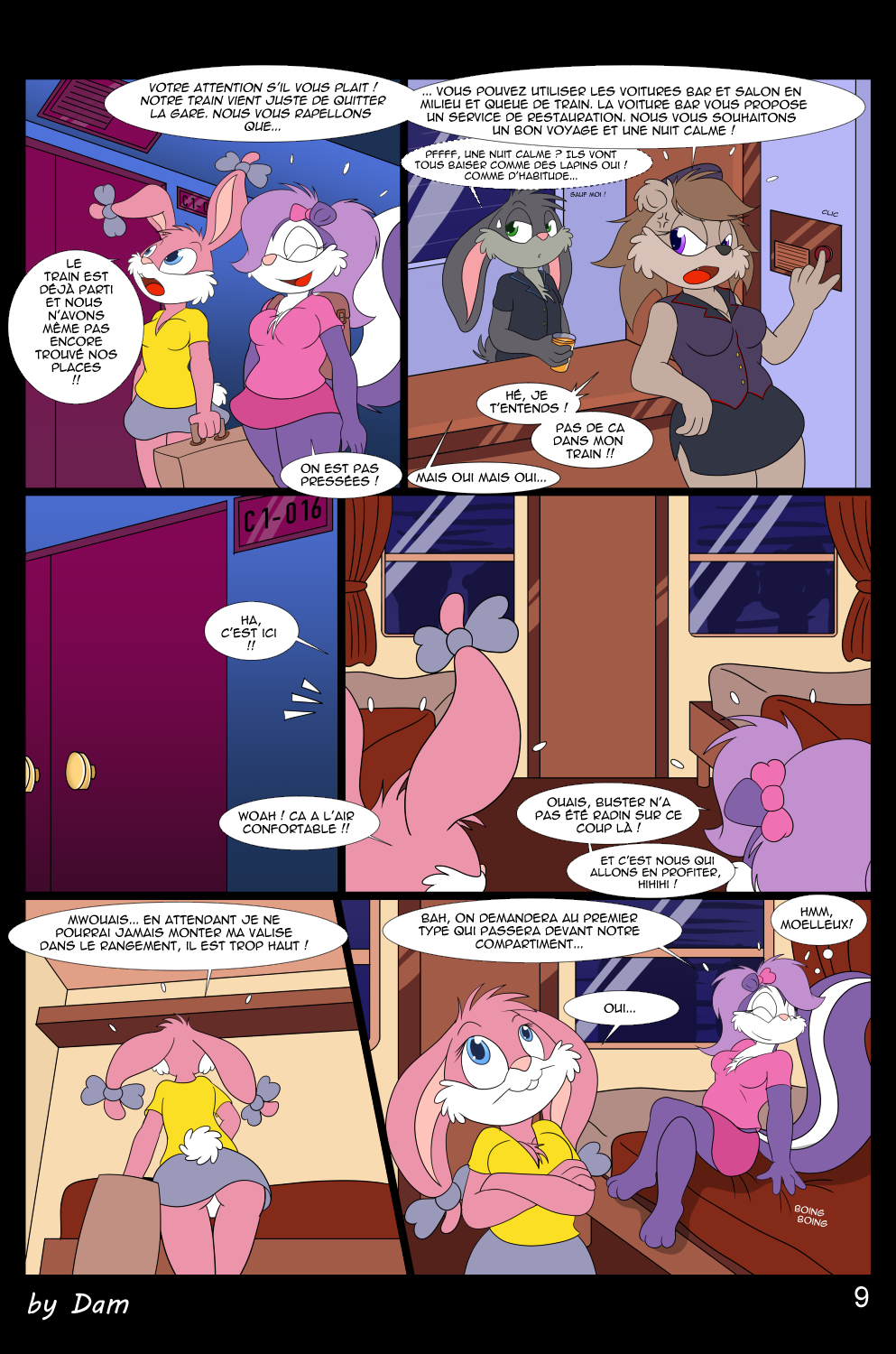 Toons on a Train page 9 full