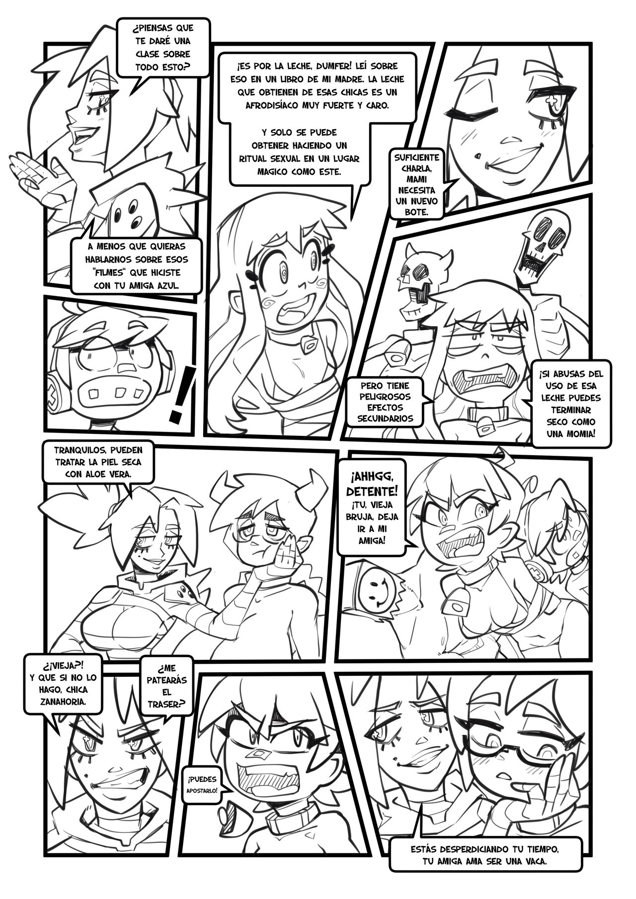 Skarpworld: Chapter 8: Milk Crisis Part 2 page 5 full